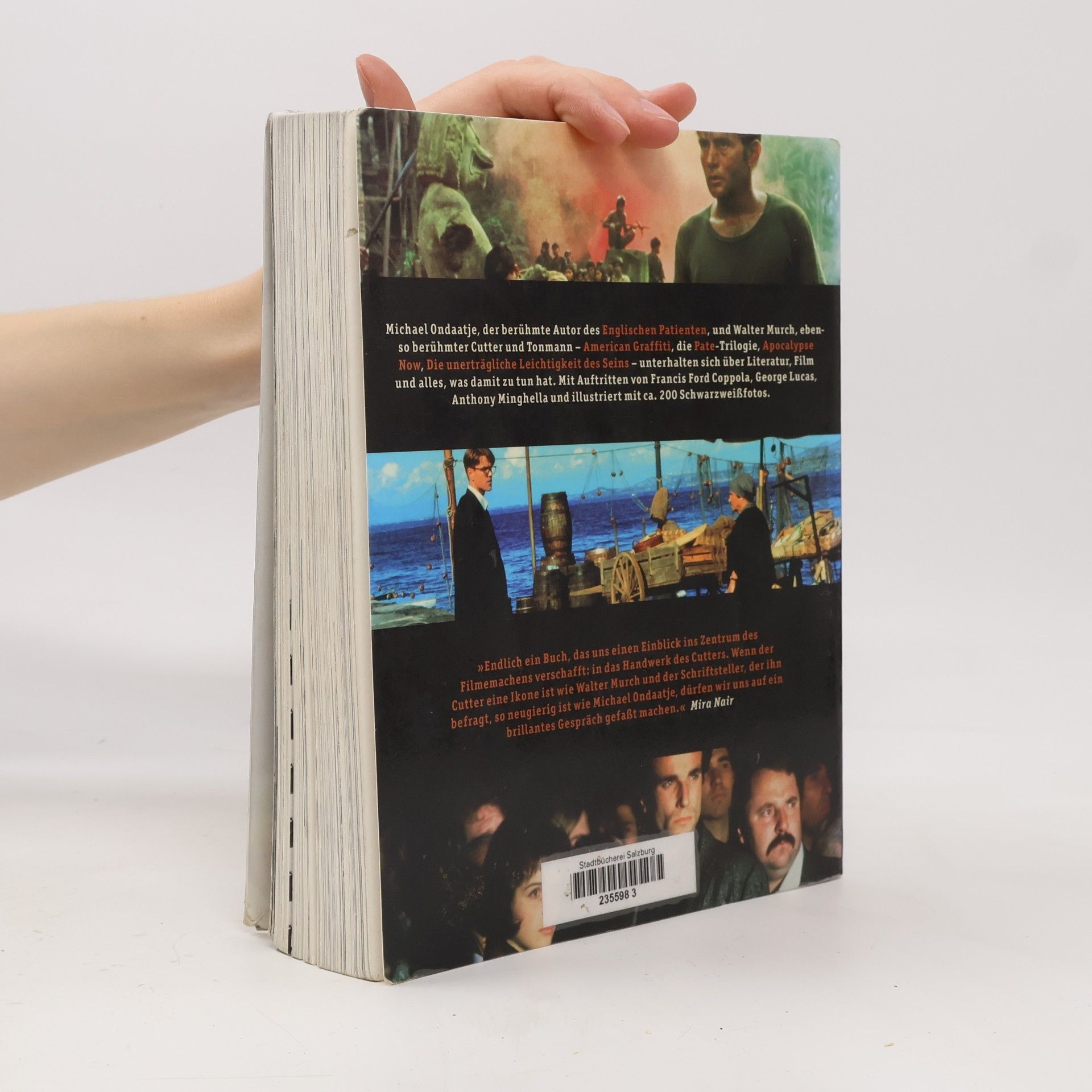 Michael Ondaatje Die Kunst des Filmschnitts