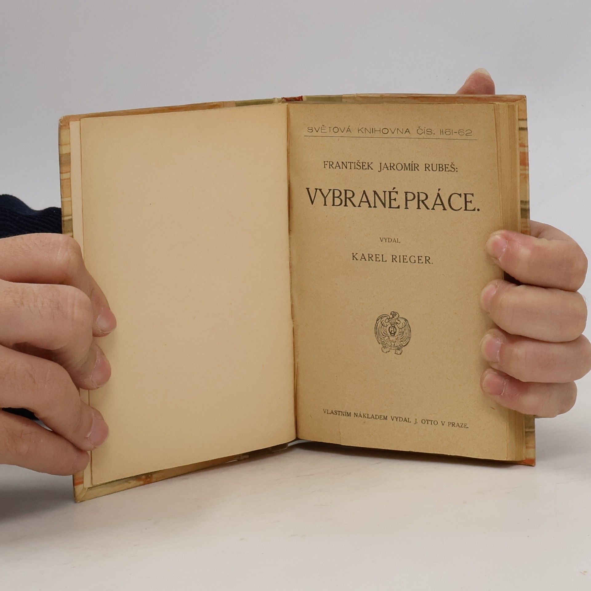František Jaromír Rubeš Vybrané práce