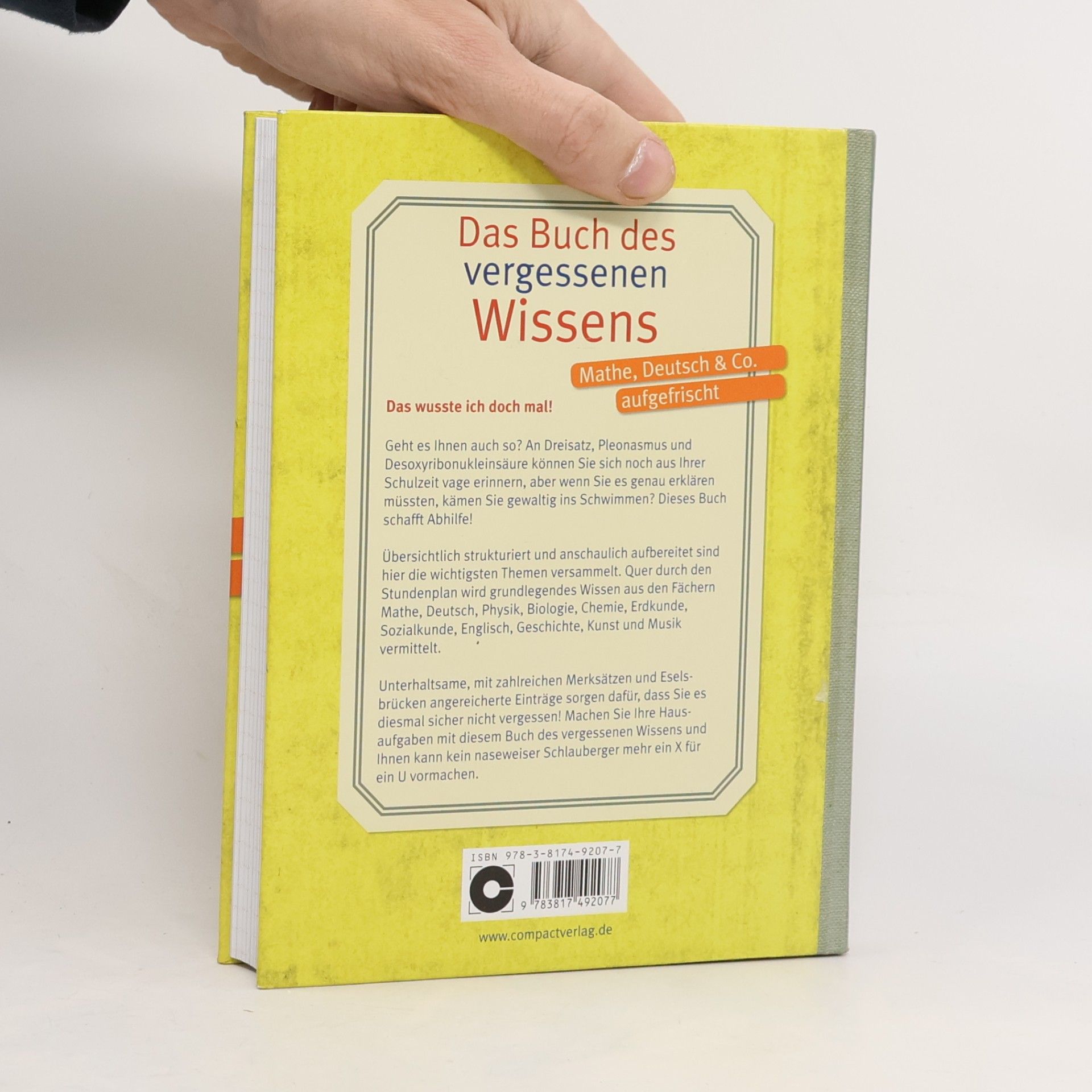 Gert Braune Das Buch des vergessenen Wissens