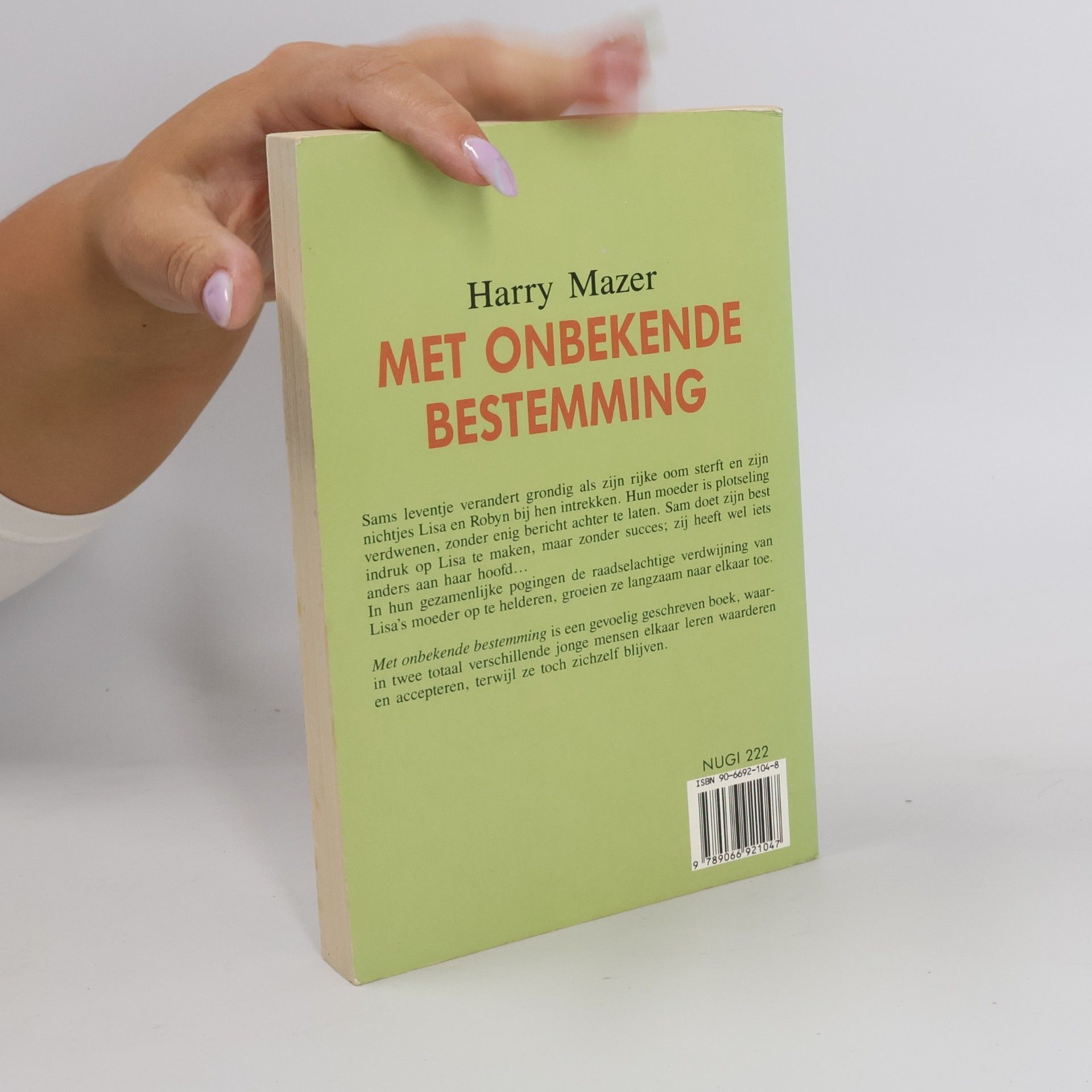 Harry Mazer Met onbekende bestemming