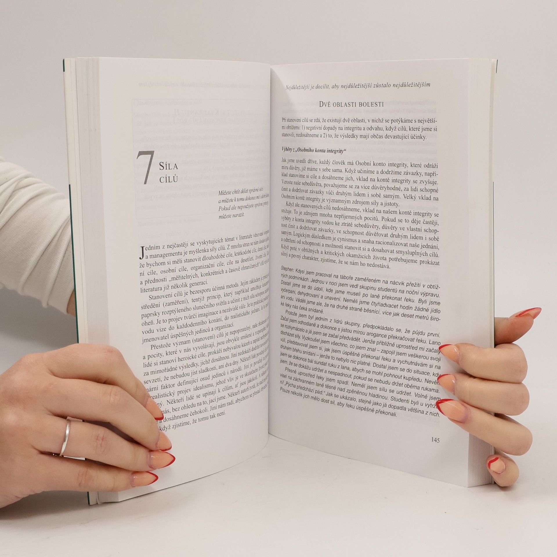 Stephen Covey To nejdůležitější na první místo