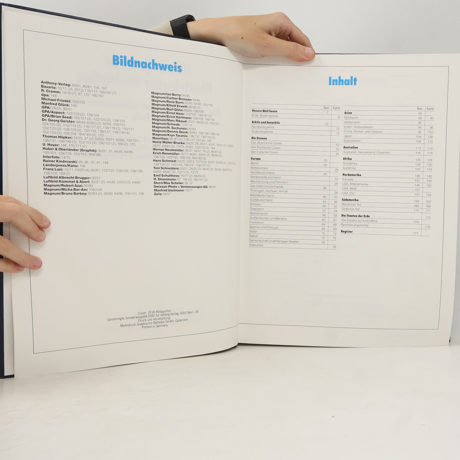 Various authors Neuer großer illustrierter Weltatlas