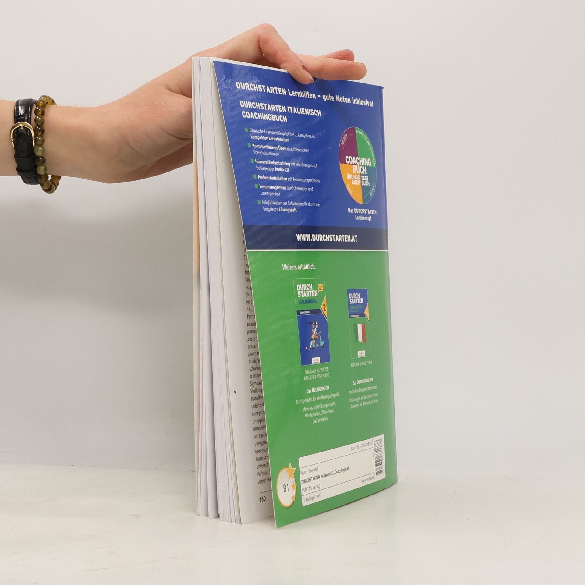 Sandra Krenn Durchstarten Italienisch 2. Lernjahr. Erklärung und Training - Coachingbuch - Inkl. Audio-CD