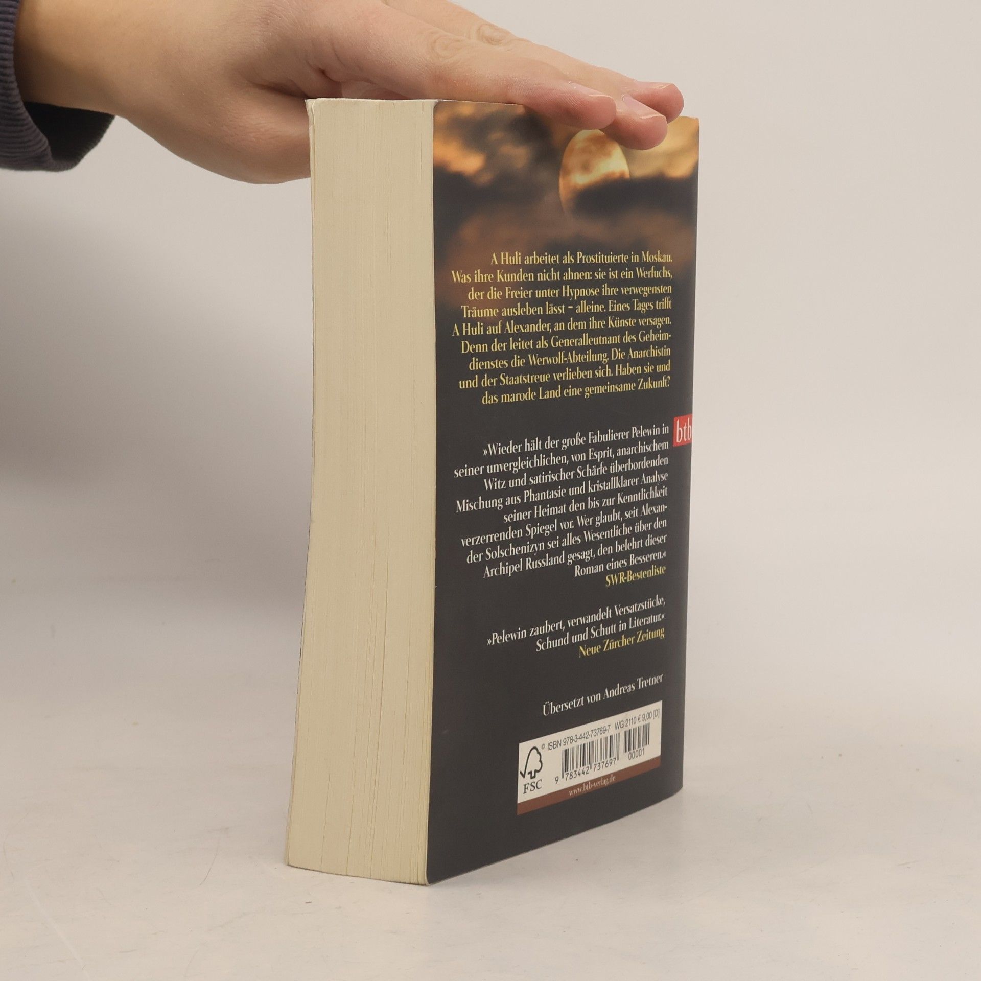 Wiktor Olegowitsch Pelewin Das heilige Buch der Werwölfe