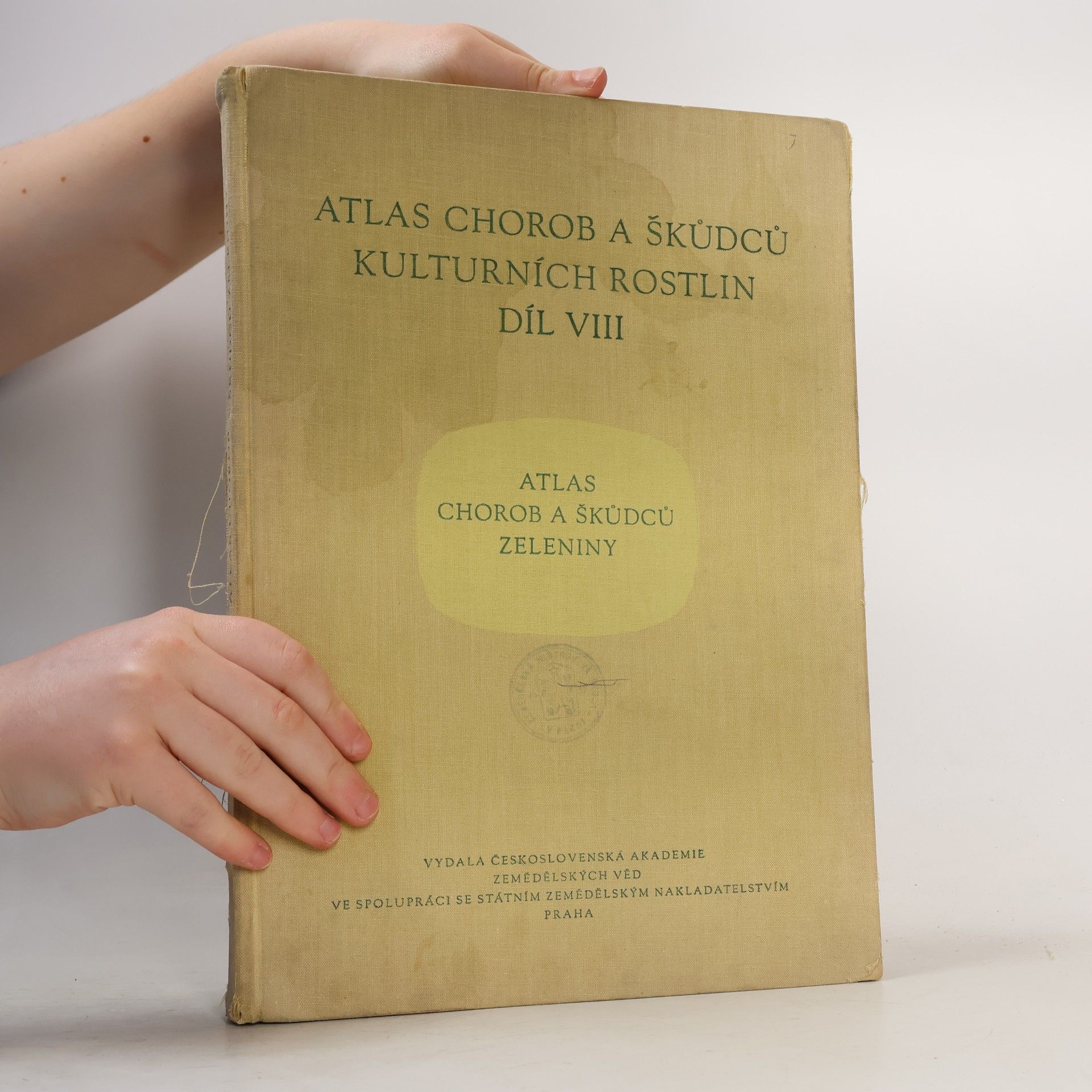 Jan Melichar Atlas chorob a škůdců kulturních rostlin. Díl VIII., Atlas chorob a škůdců zeleniny