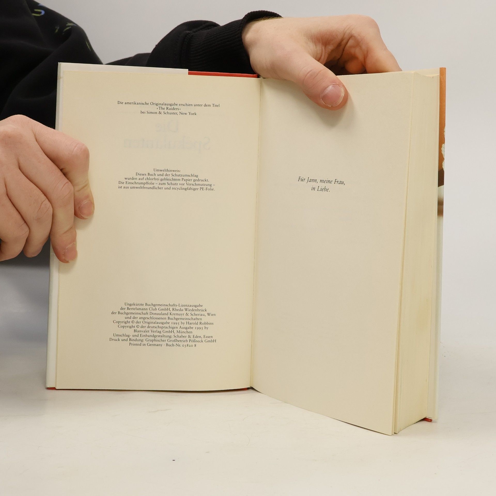 Harold Robbins Die Spekulanten
