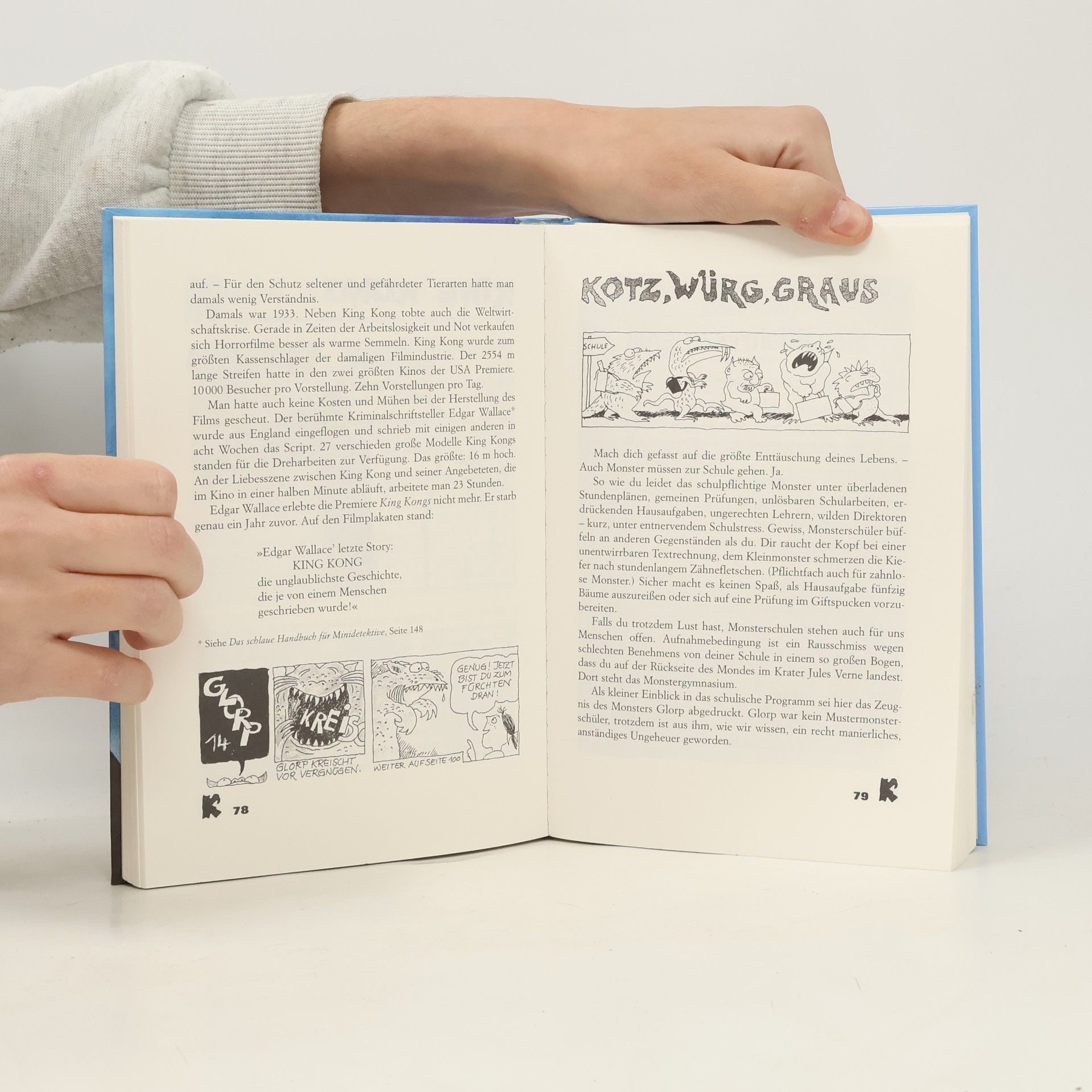 Erich Ballinger Das gruselige Handbuch für Monsterfans