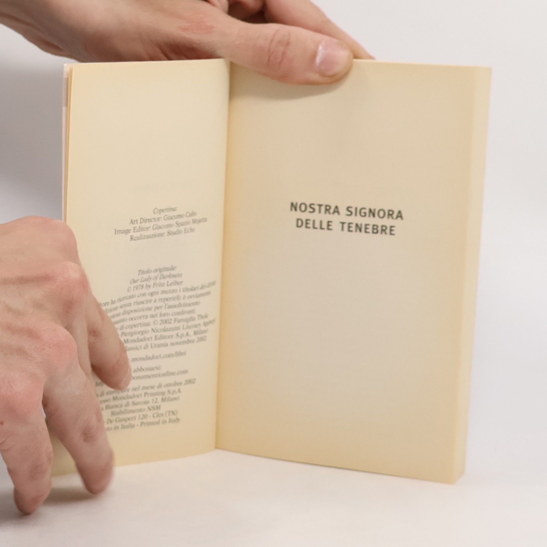 Fritz Leiber Nostra signora delle tenebre