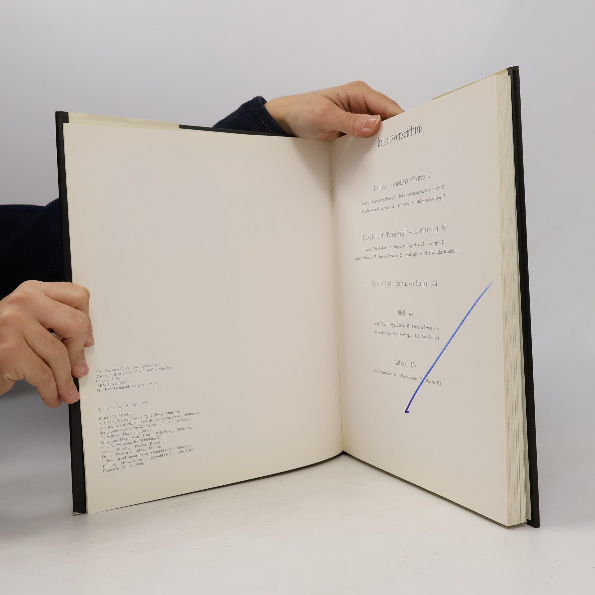Margarete Heinhold Schmiedeeisen Gitter, Tore und Geländer