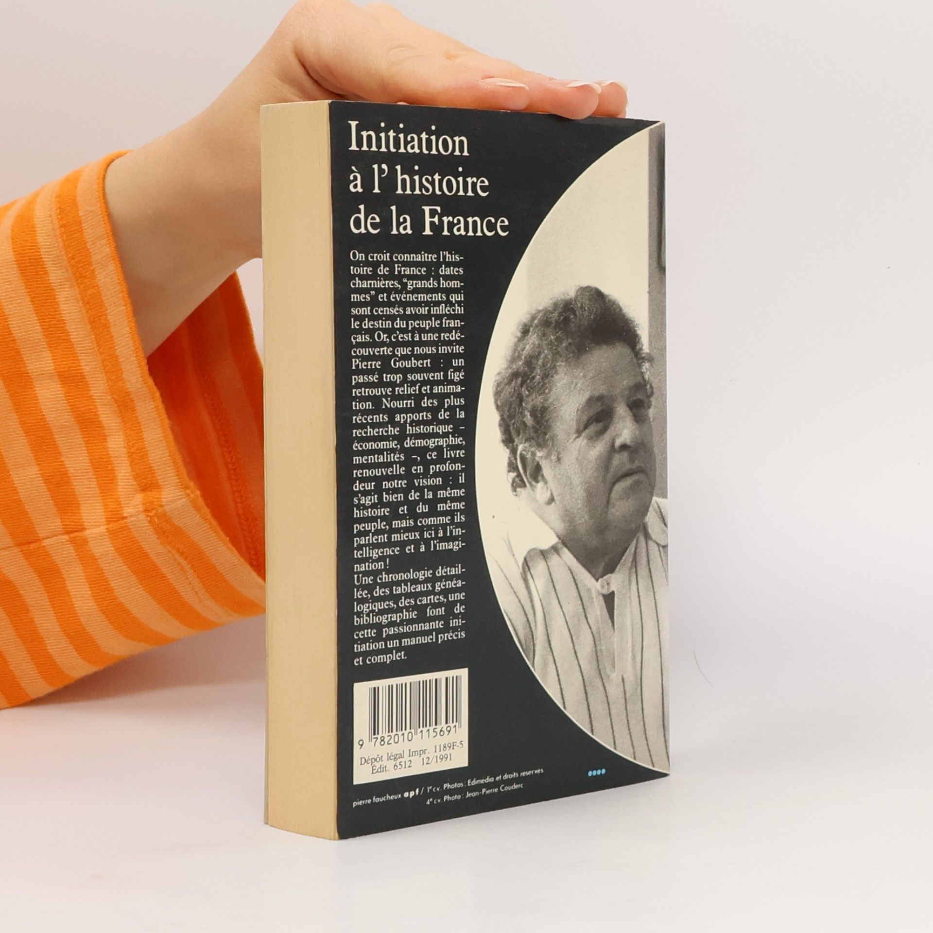 Pierre Goubert Initiation à l'histoire de la France