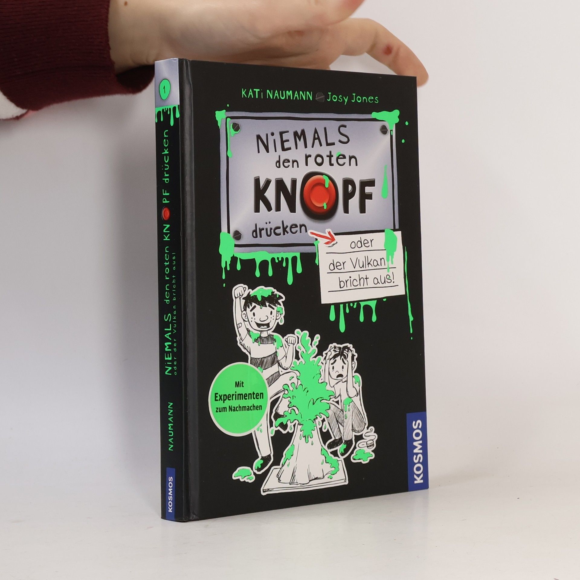Niemals den roten Knopf drücken oder der Vulkan bricht aus!