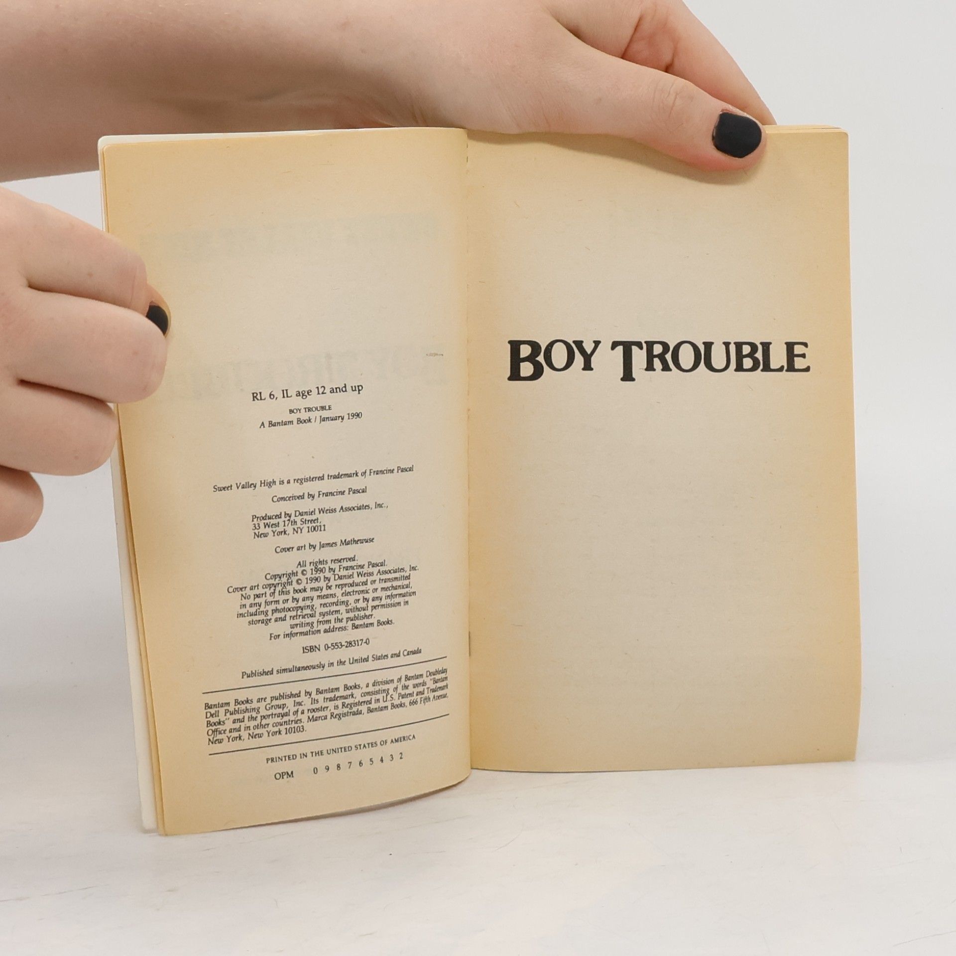 Kate William Sweet Valley High - 61: Boy Trouble