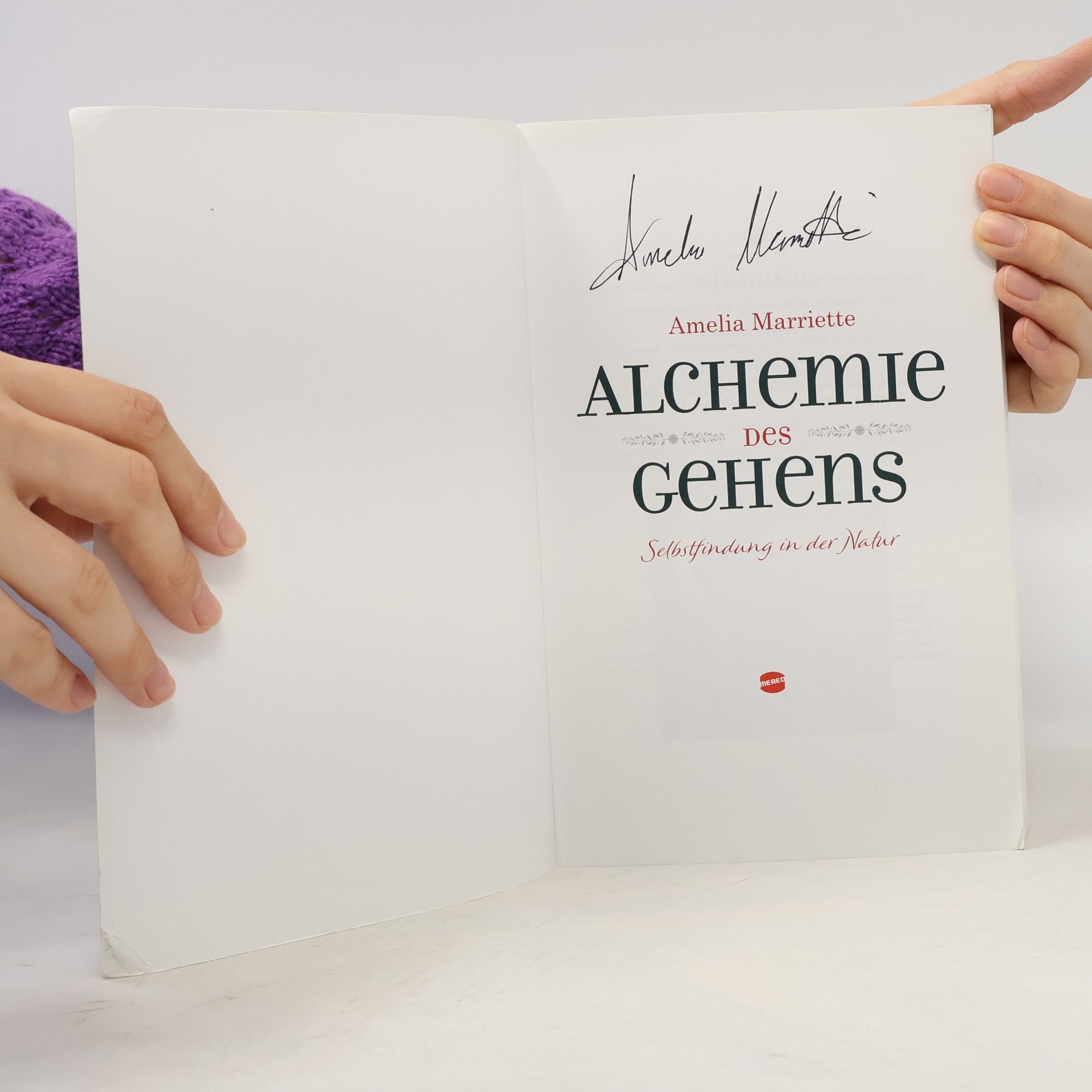 Amelia Marriette Alchemie des Gehens