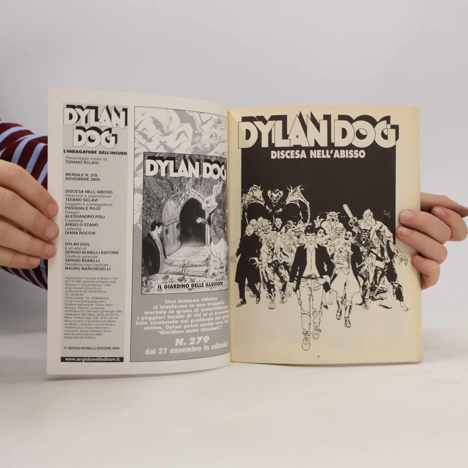 Autorenkollektiv Dylan Dog 278. Discesa nell'abisso