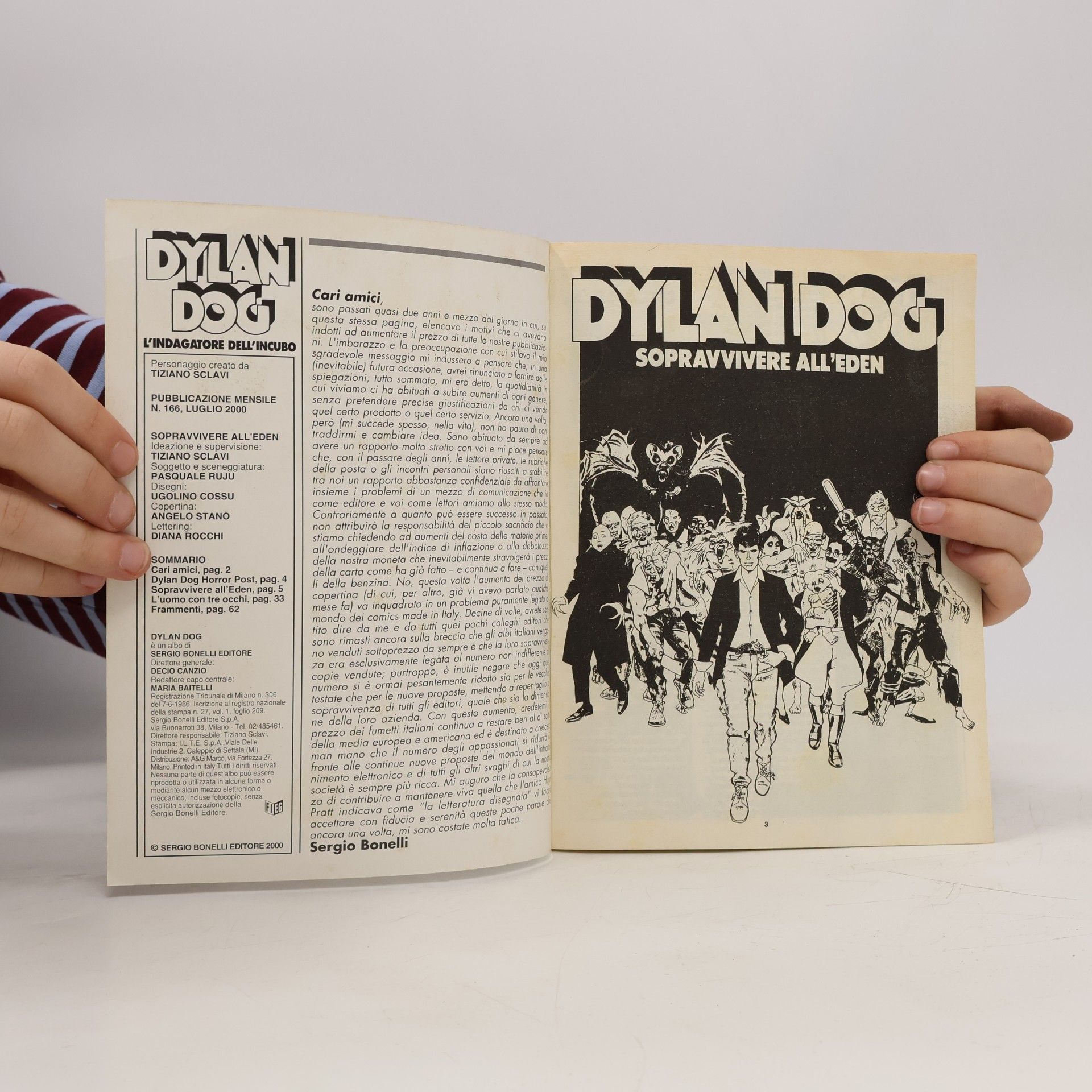 Various authors Dylan Dog 166. Sopravvivere all'Eden