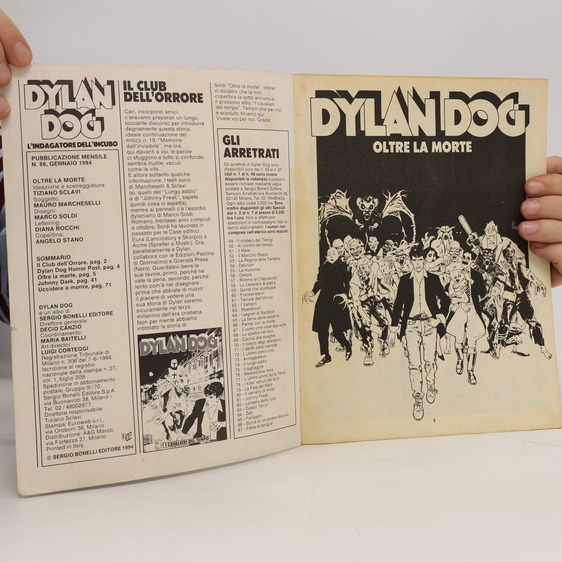 Kolektiv autorů Dylan Dog N. 88