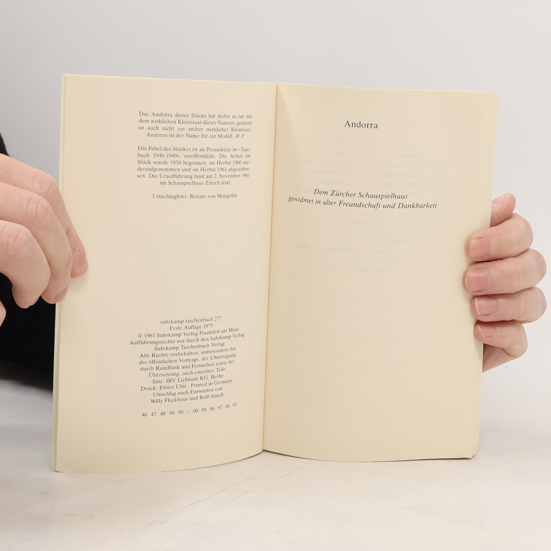 Max Frisch Andorra