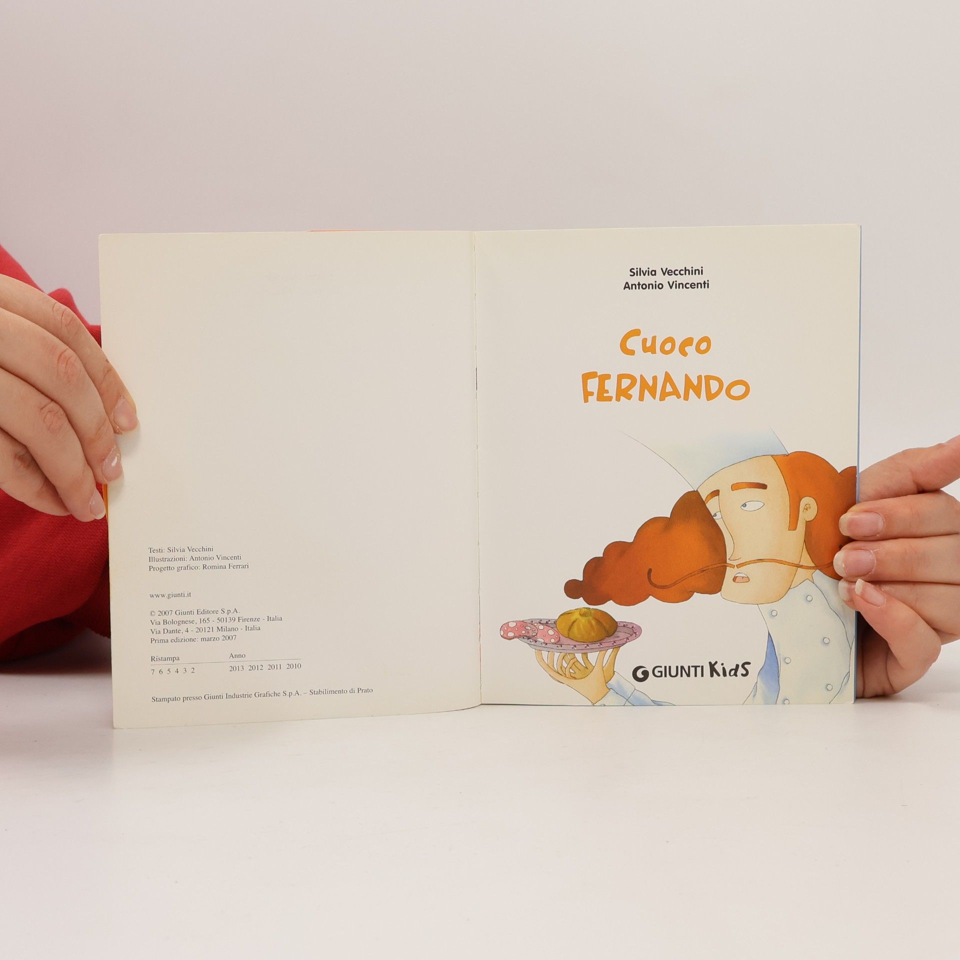 Silvia Vecchini Bollicine: Cuoco Fernando