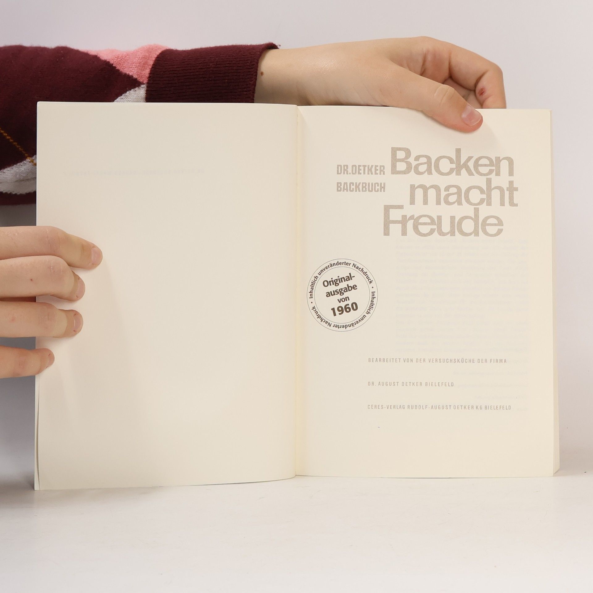 Collectif d'auteurs Backen macht Freude