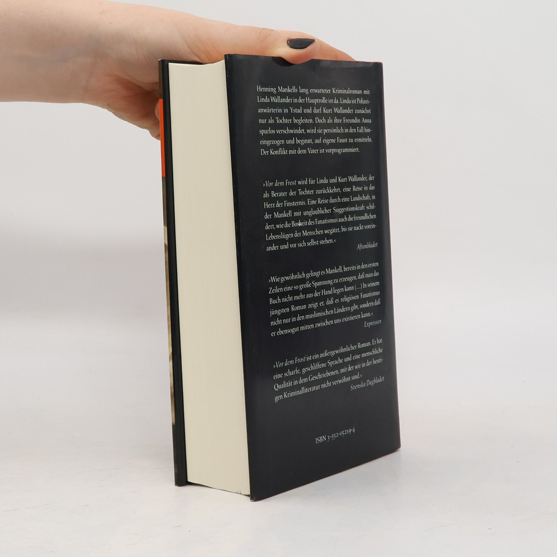 Henning Mankell Vor dem Frost