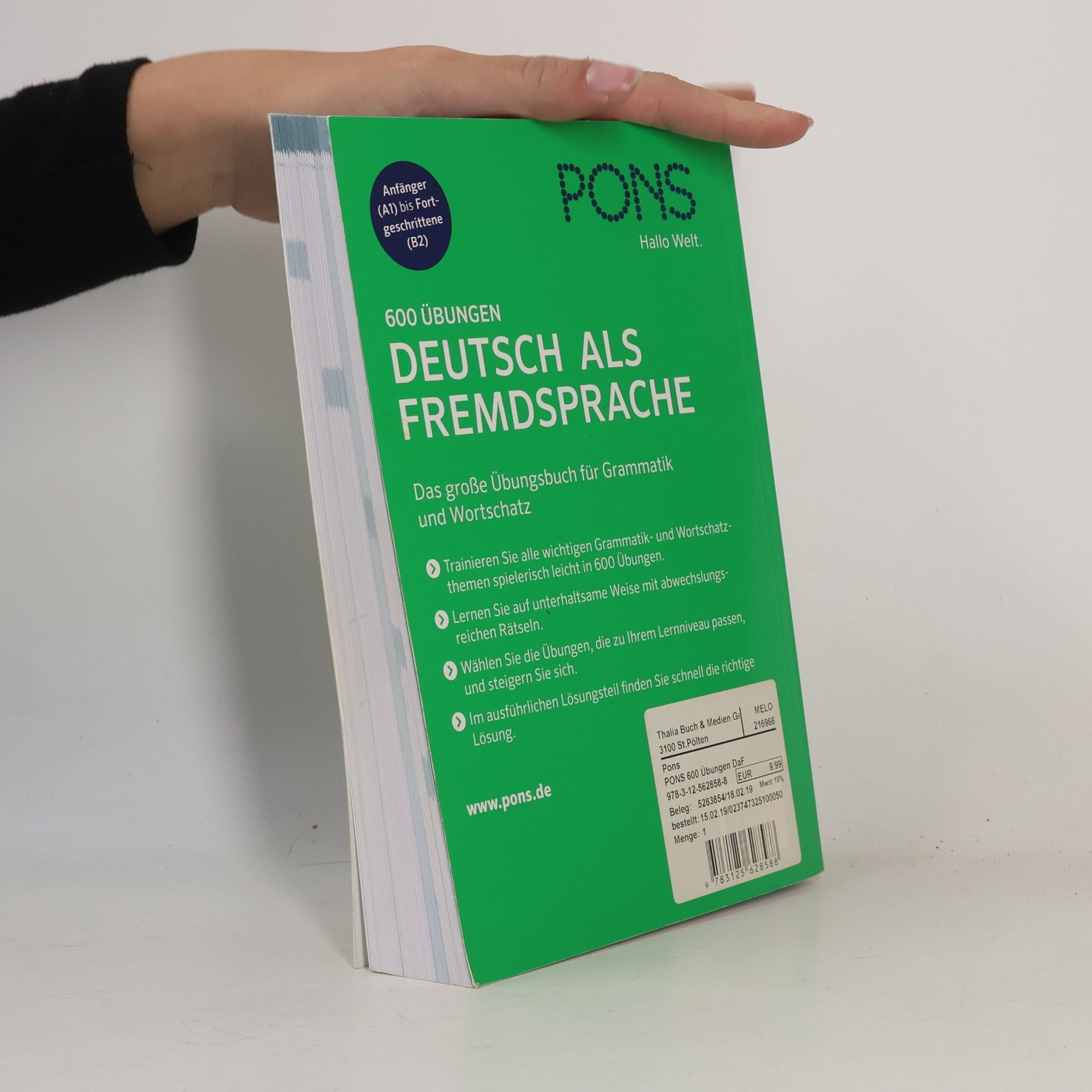 Kolektiv autorů 600 Übungen - Deutsch als Fremdsprache