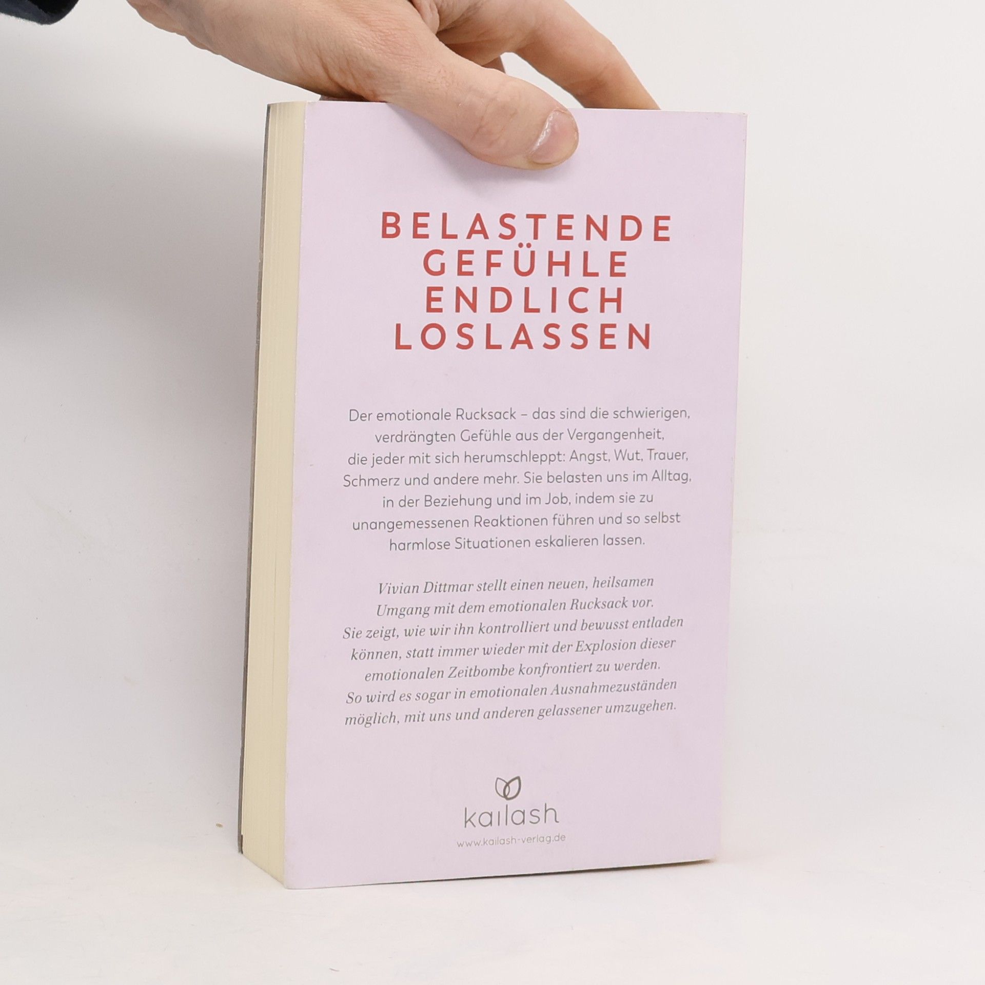 Vivian Dittmar Der emotionale Rucksack
