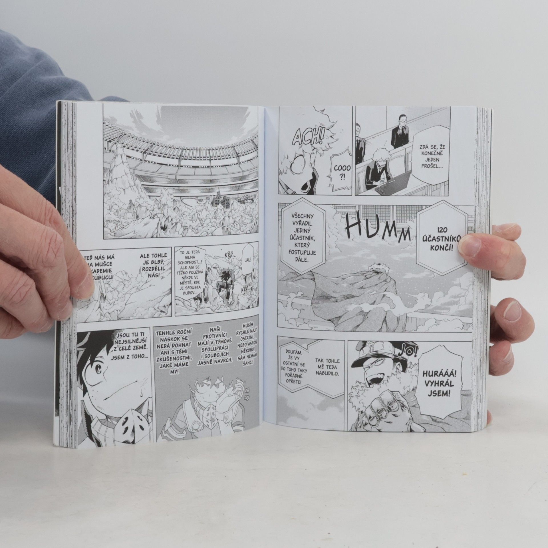 Kōhei Horikoshi My hero academia. Moje hrdinská akademie. Sv. 12, Zkoušky