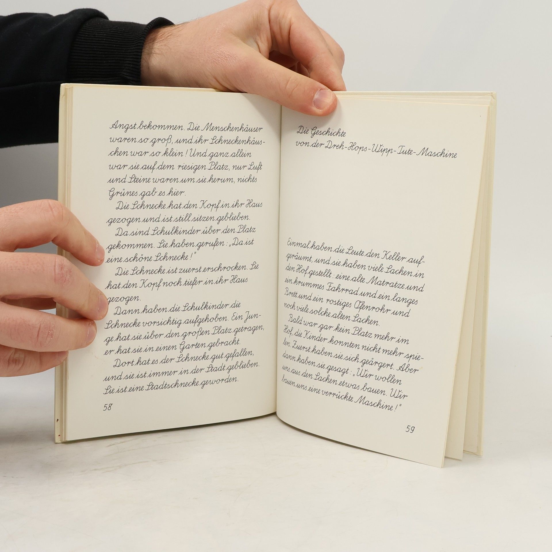 Ursula Wölfel Zwanzig Suppengeschichten in Schreibschrift