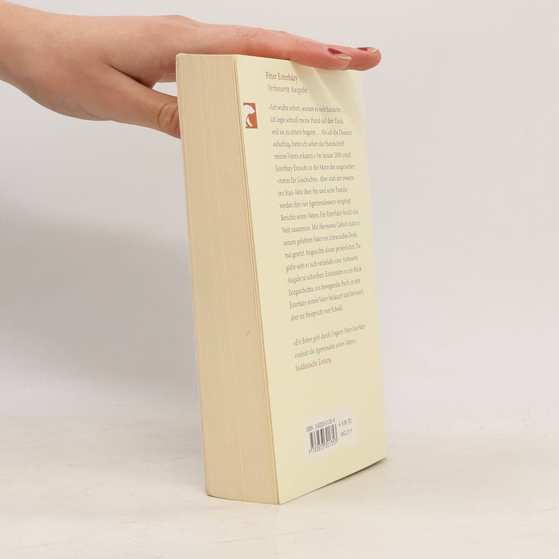 Péter Esterházy Verbesserte Ausgabe