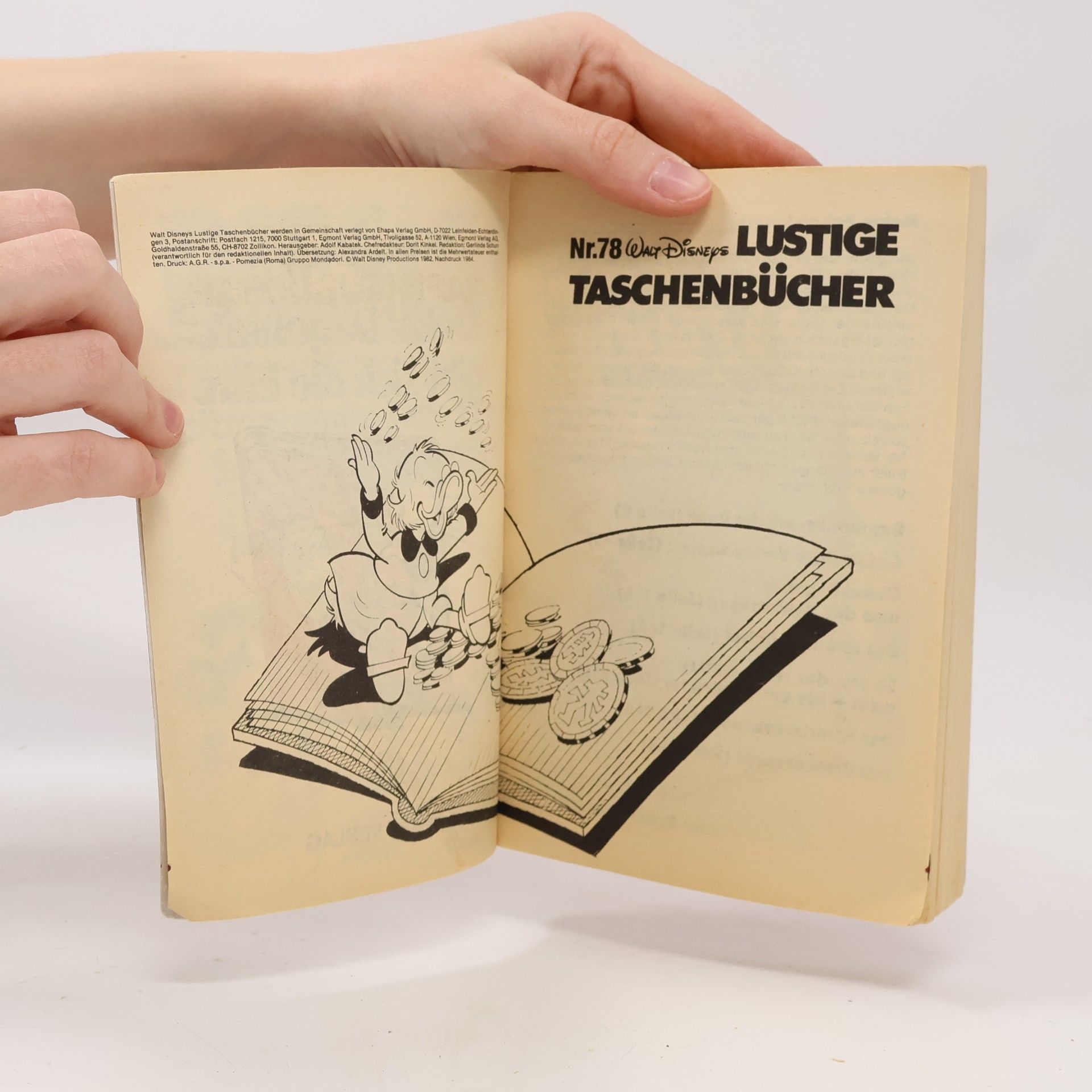Autorenkollektiv Lustige Taschenbücher. Onkel Dagobert gibt sich die Ehre Nr. 78