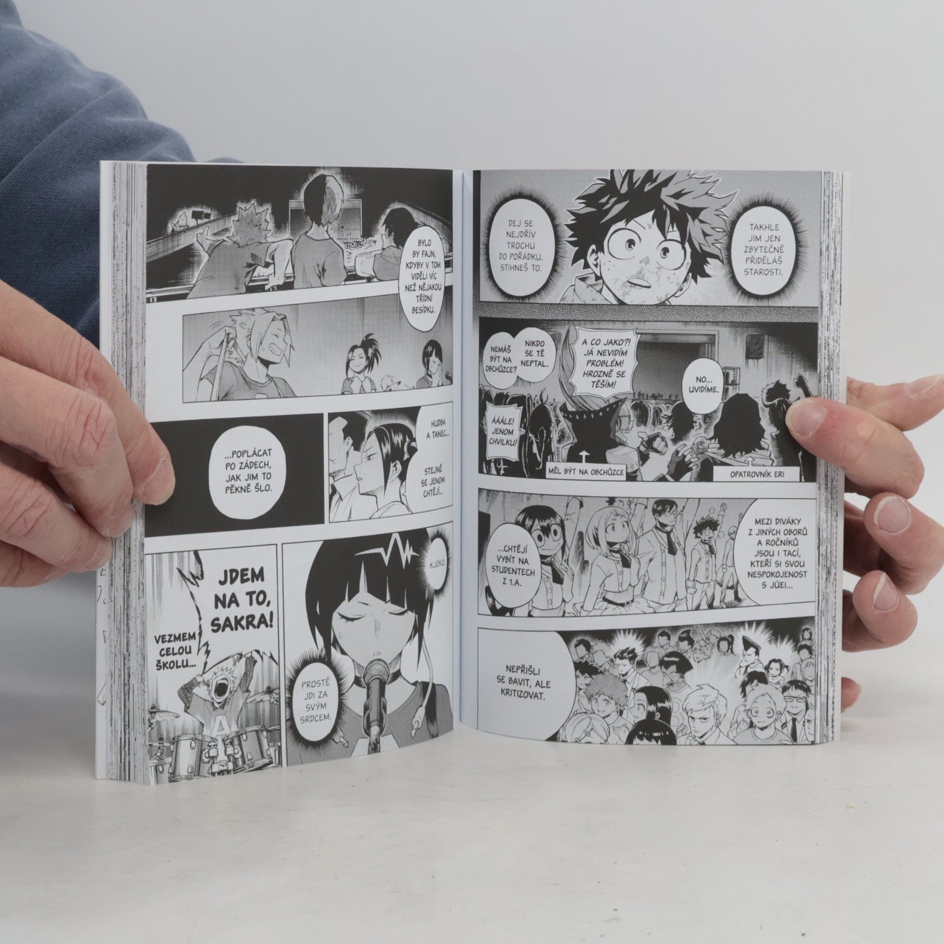 Matěj Vozábal My Hero Academia. Moje hrdinská akademie 20. Školní festival začíná