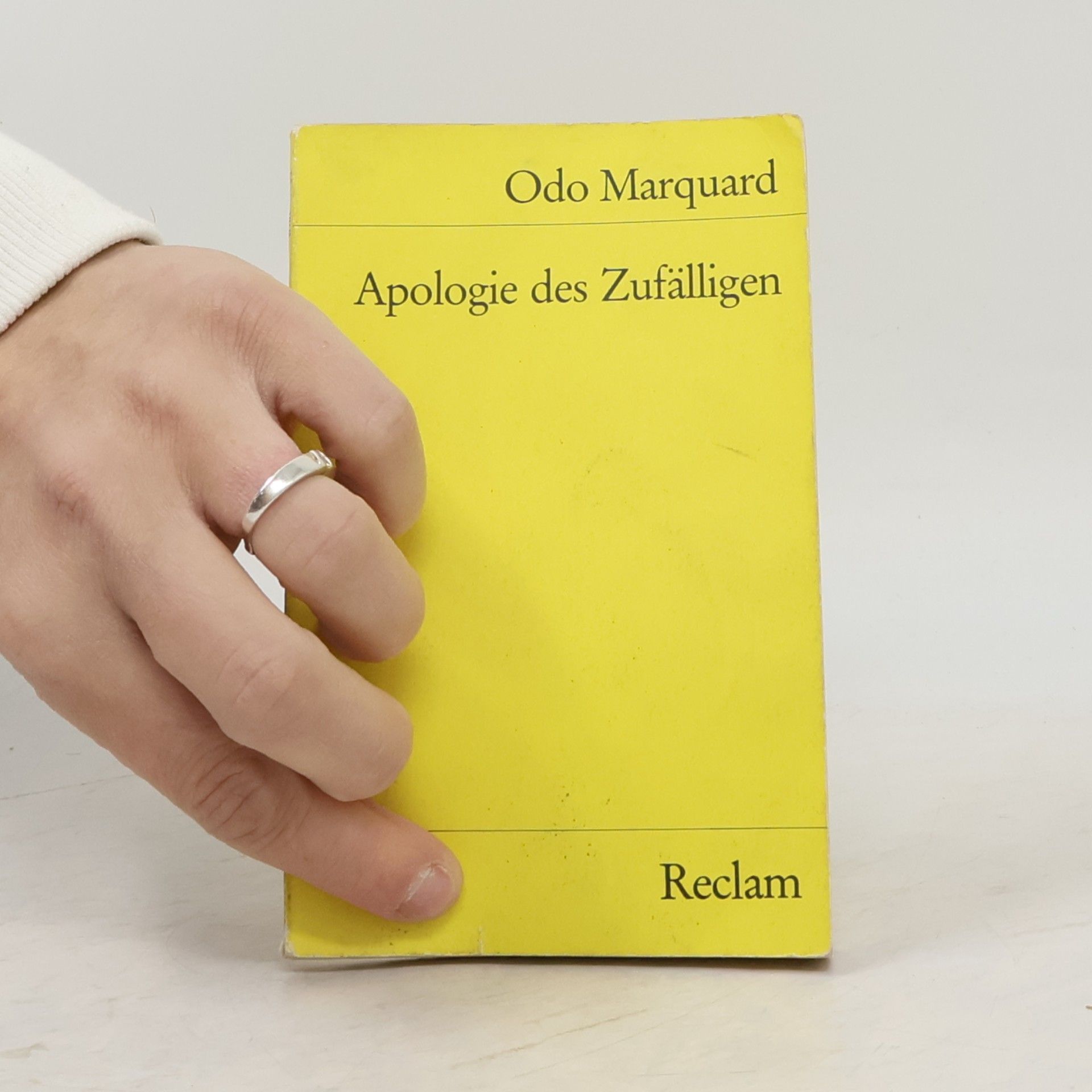 Odo Marquard Apologie des Zufälligen