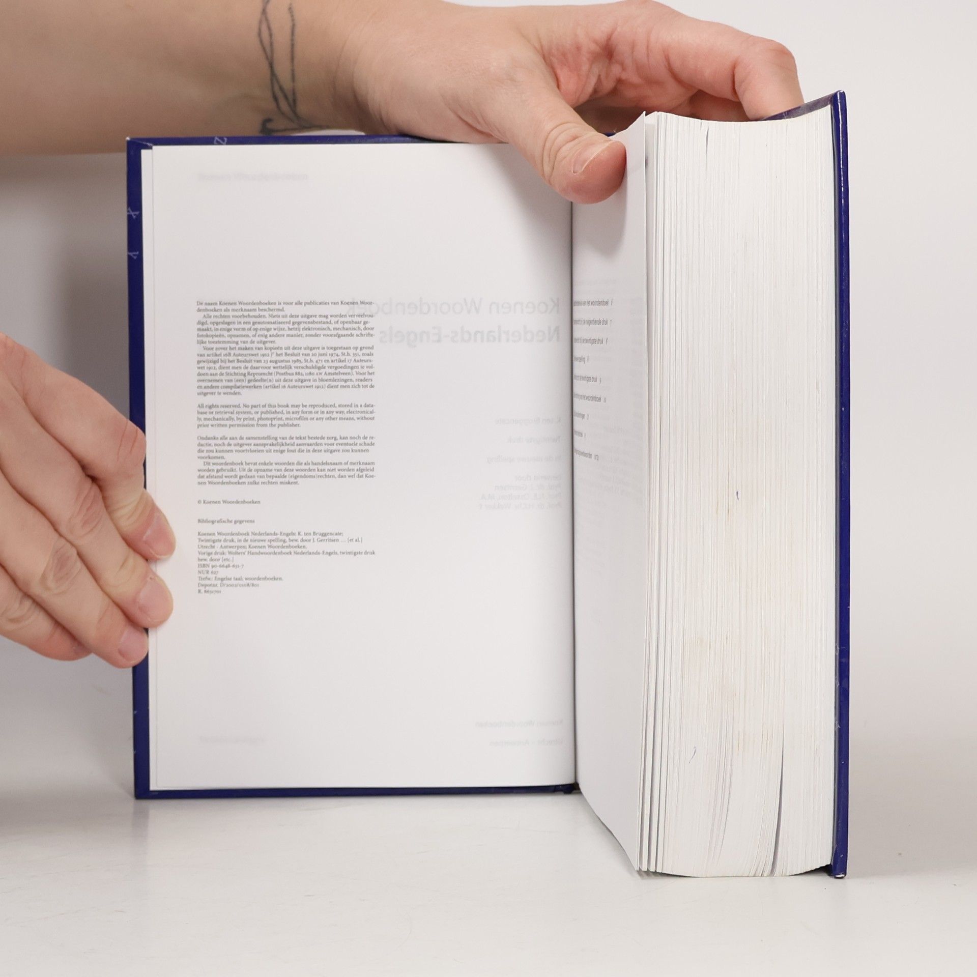 Koenen handwoordenboek Nederlands-Engels