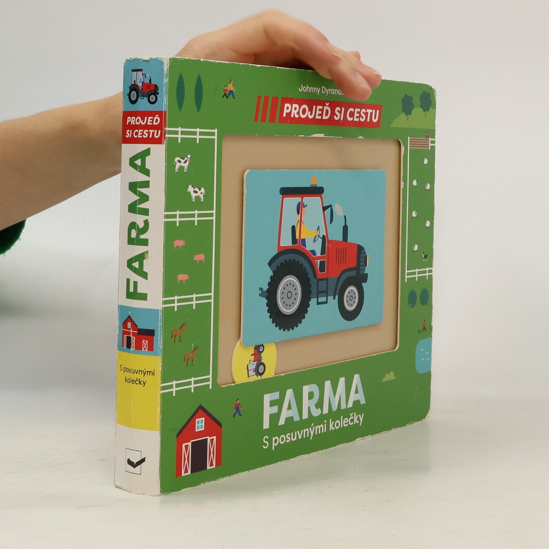 Projeď si cestu. Farma s posuvnými kolečky