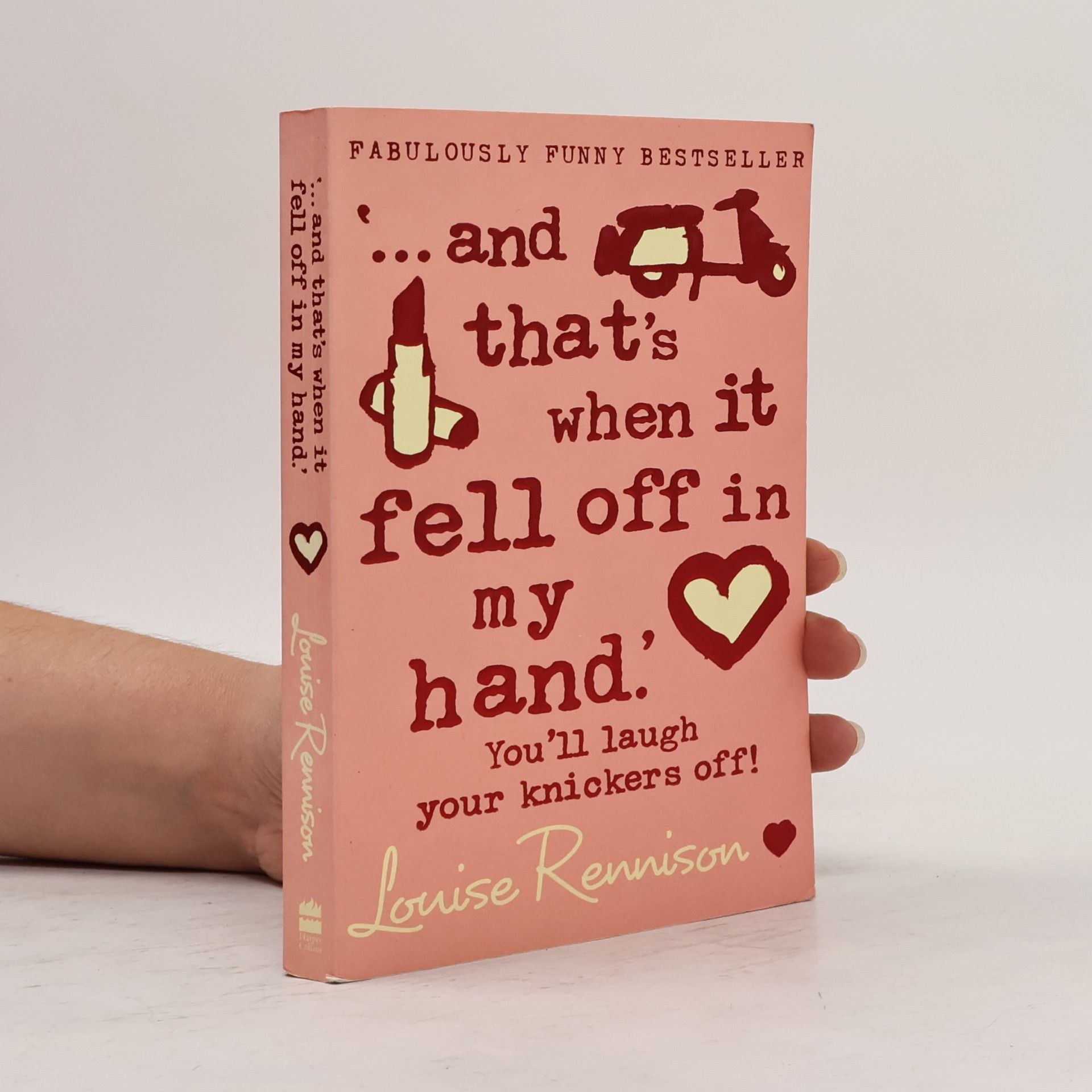 '...and that's when it fell off in my hand.'