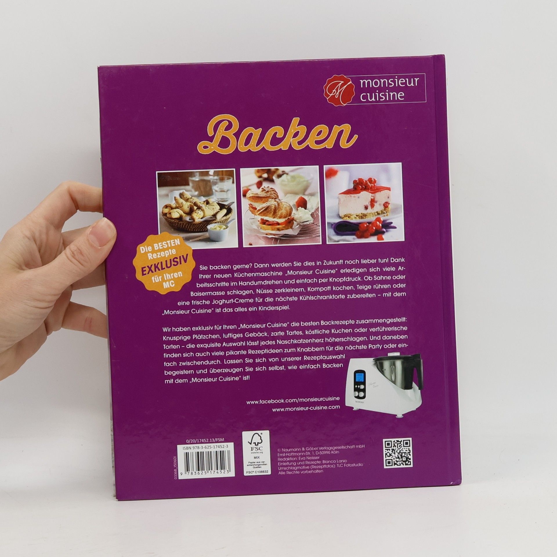 AA.VV. Backen mit der Monsieur Cuisine Küchenmaschine