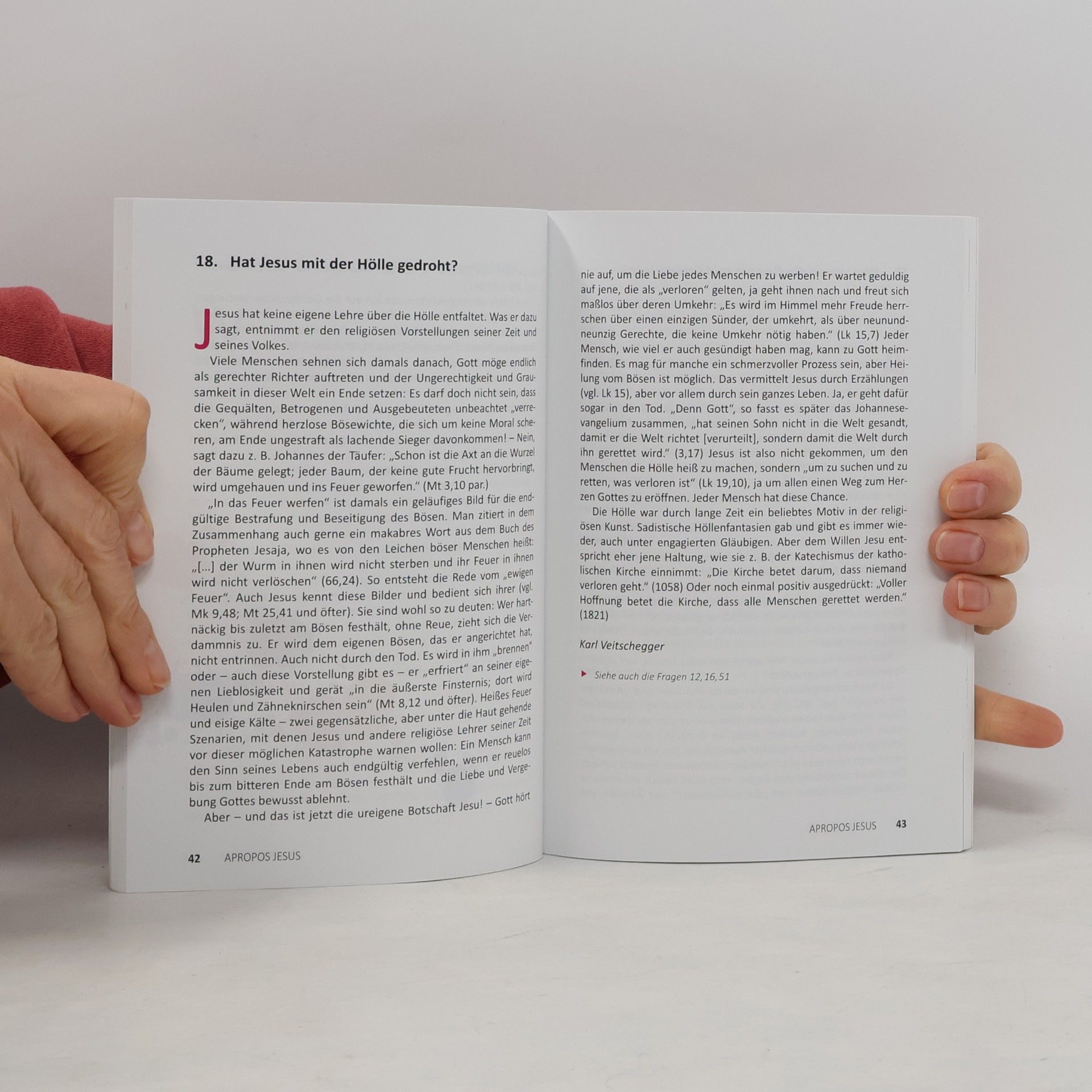 Irene Maria Unger Apropos Jesus. 60 Fragen – 60 Antworten