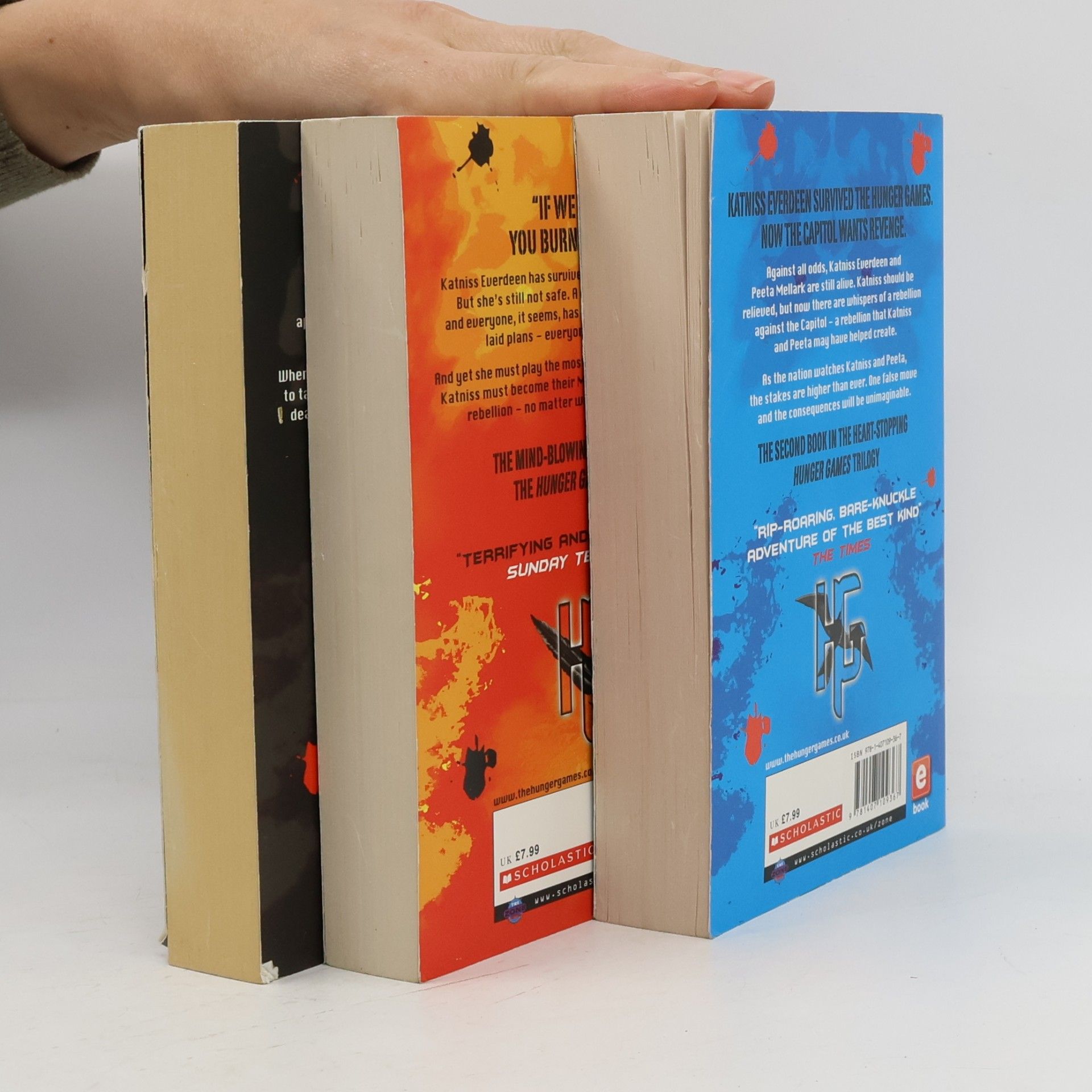 Suzanne Collins The Hunger Games 1-3