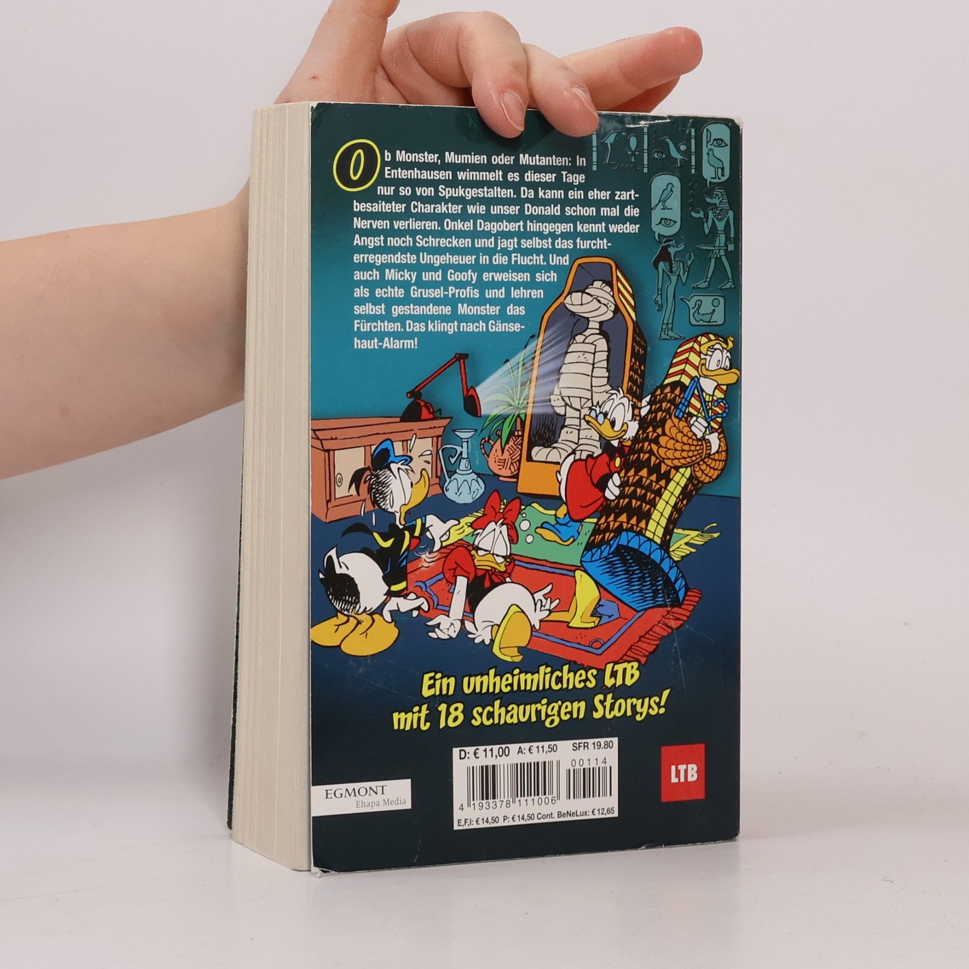 Walt Disney Walt Disney Lustiges Taschenbuch Spezial Band 114. Monster, Mumien und Mutanten