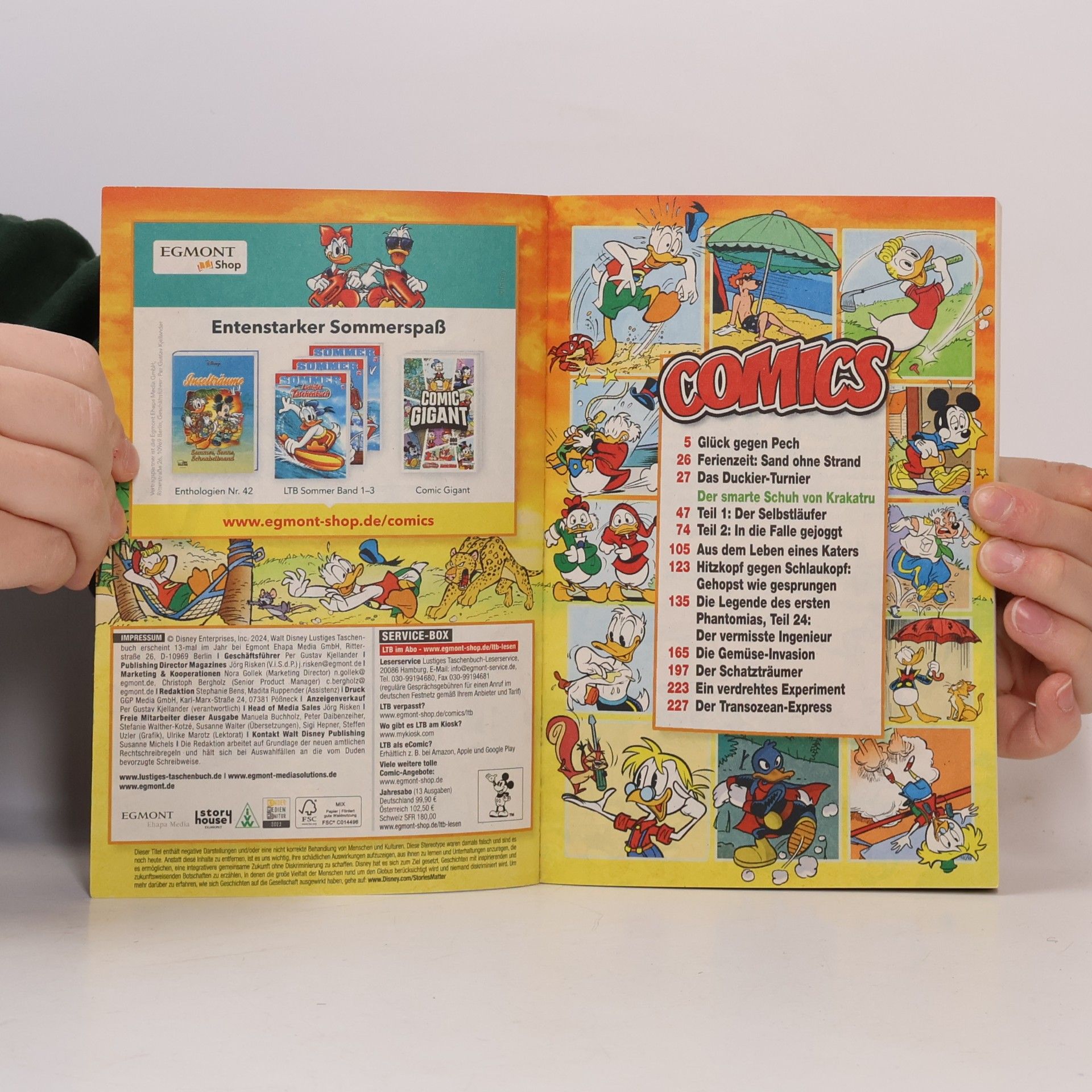 Walt Disney Lustiges Taschenbuch 587