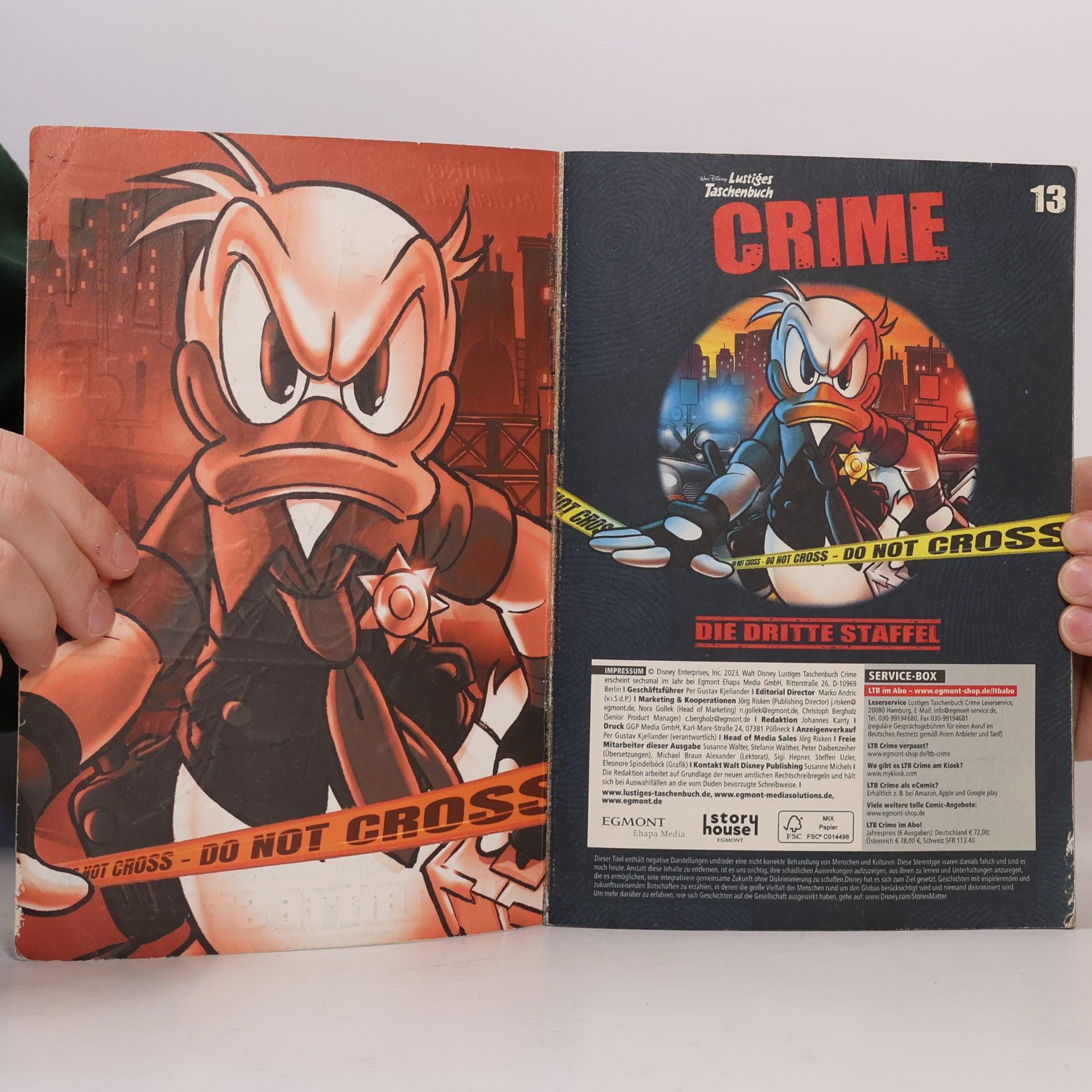 Walt Disney Lustiges Taschenbuch Crime 13
