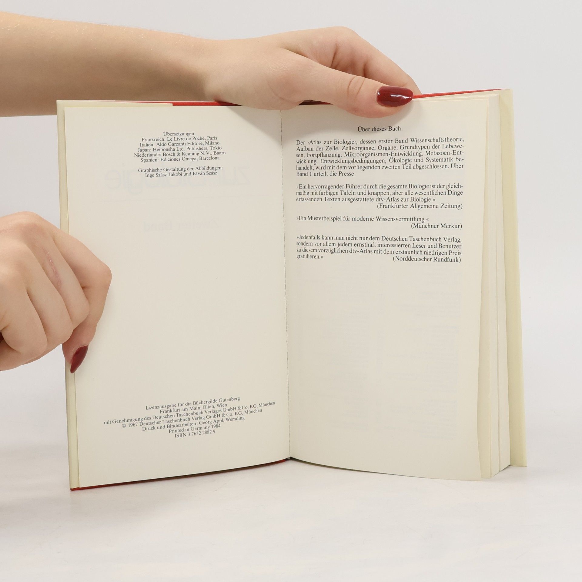 Günter Vogel Atlas zur Biologie 2