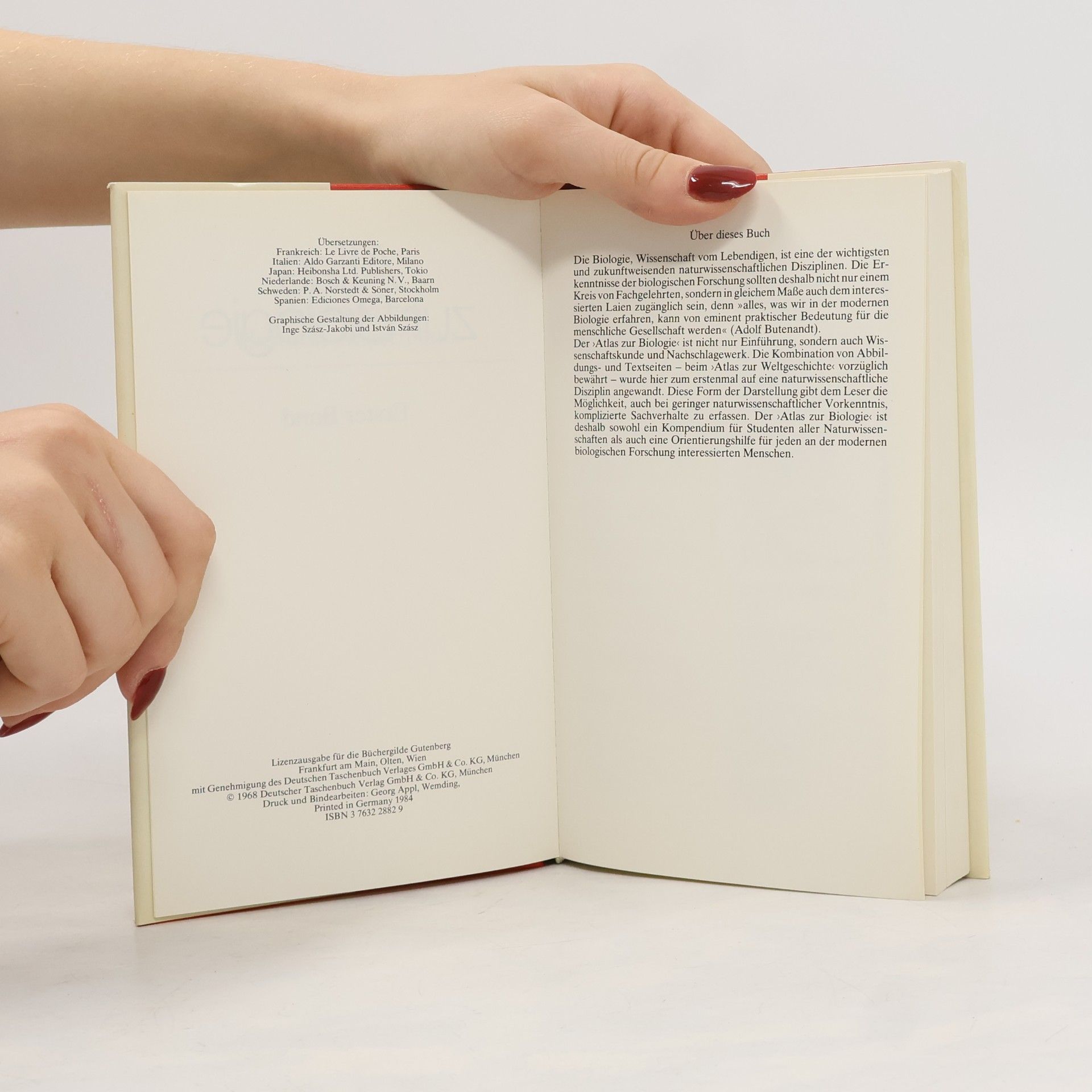 Günter Vogel Atlas zur Biologie 1