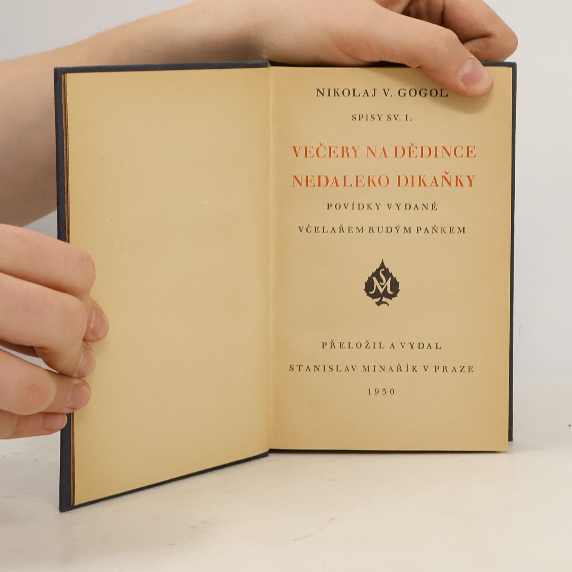 Nikolaj Vasiljevič Gogol Večery na dědince nedaleko Dikaňky