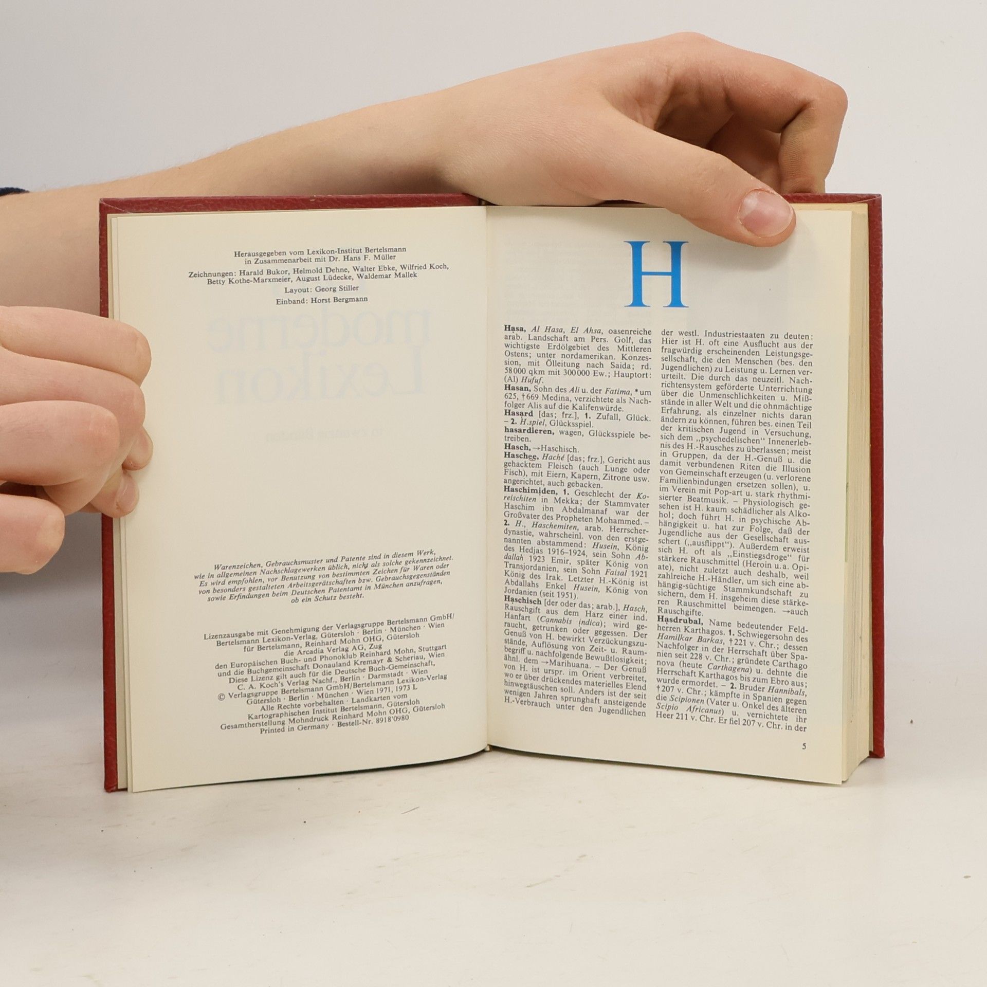 kolektiv Das moderne Lexikon 8. Has-Ion