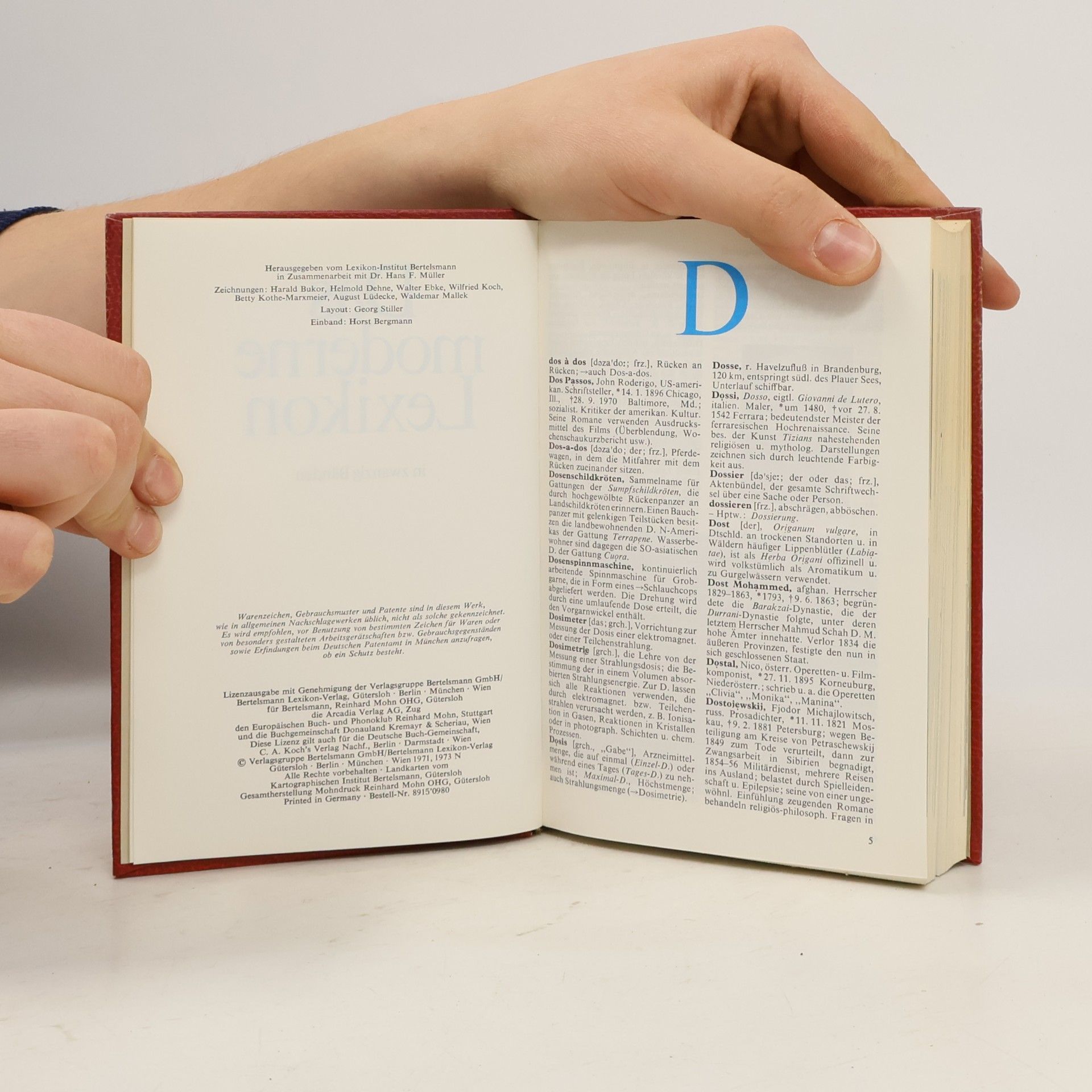 Autorenkollektiv Das moderne Lexikon 5. Dos-Fau