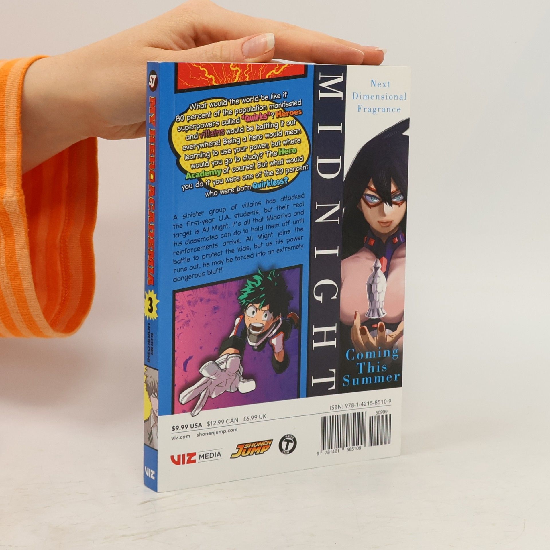 Kōhei Horikoshi My Hero Academia. Vol. 3, All Might