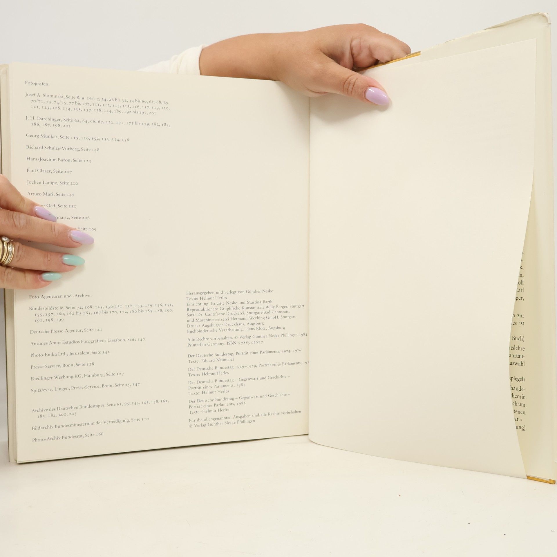 Various authors Der Deutsche Bundestag