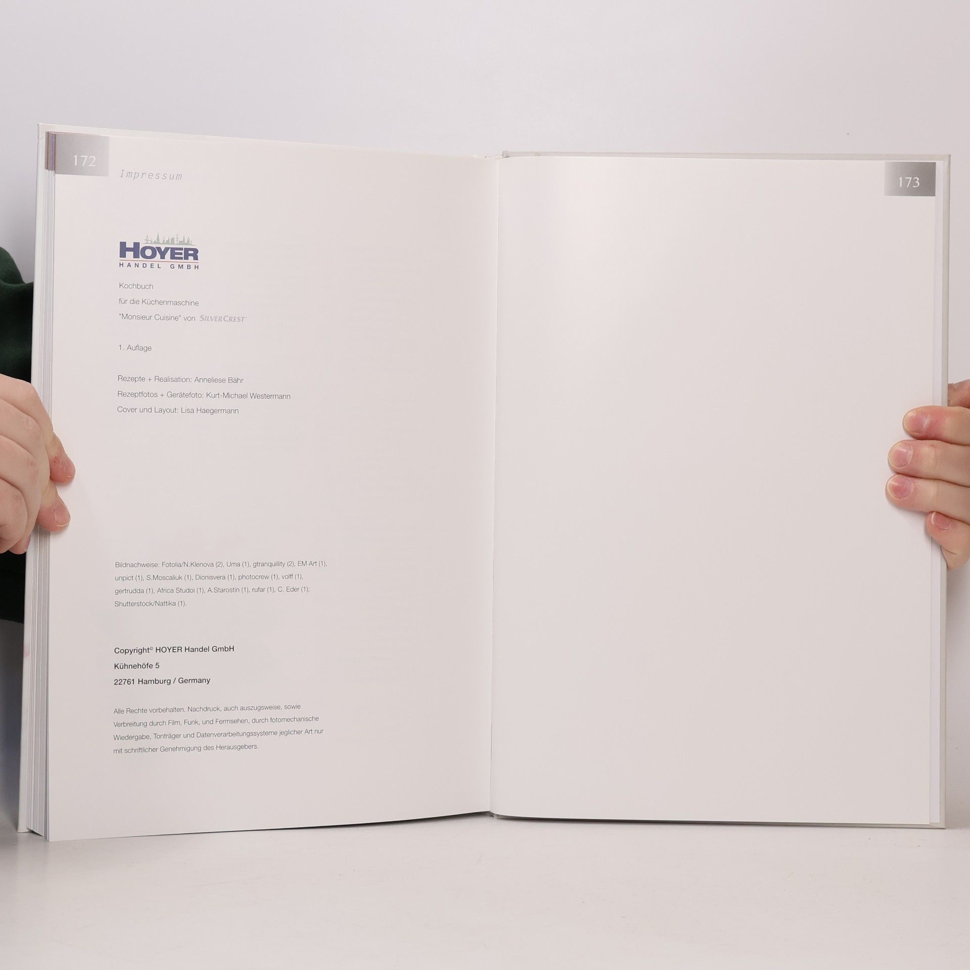 Anneliese Bahr Kochbuch für die Küchenmaschine „Monsieur Cuisine“