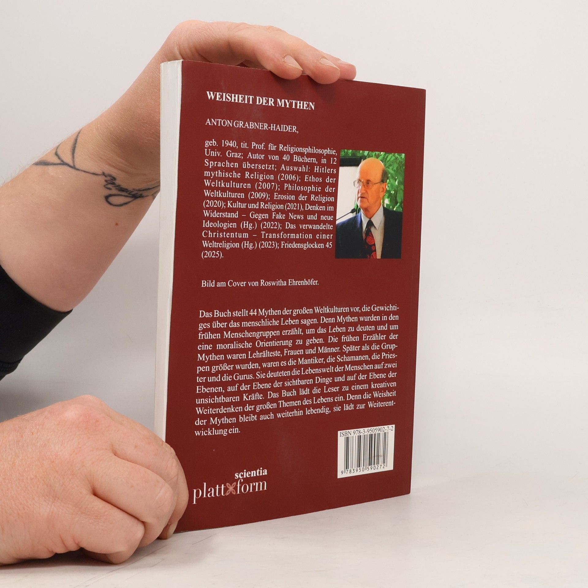 Anton Grabner-Haider Plattform Scientia: Weisheit der Mythen